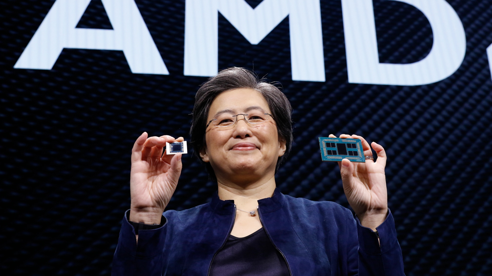 AMD's CEO Lisa Su at CES 2020