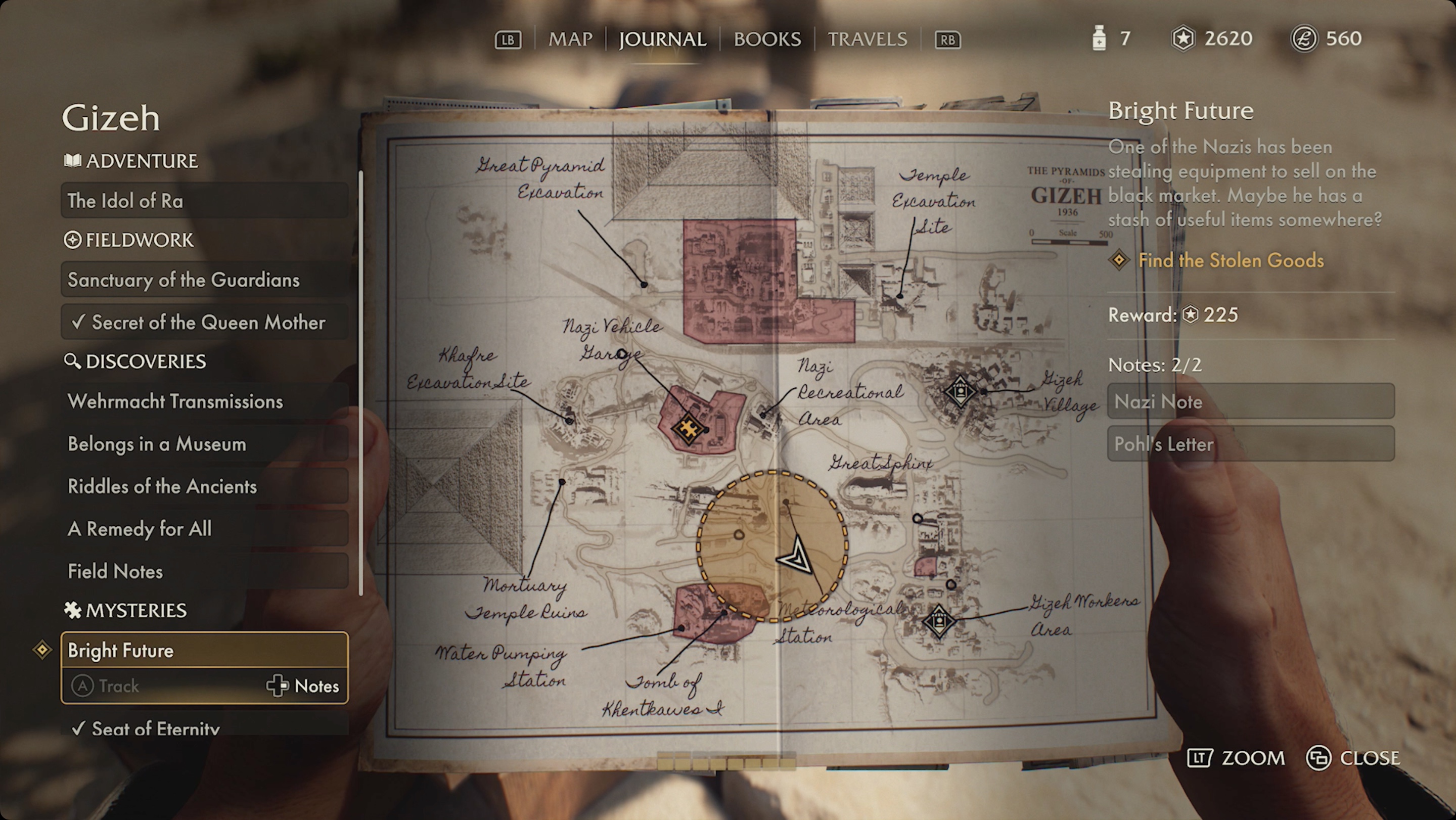 Indiana Jones and the Great Circle Gizeh chest location Indiana Jones and the Great Circle Gizeh chest location