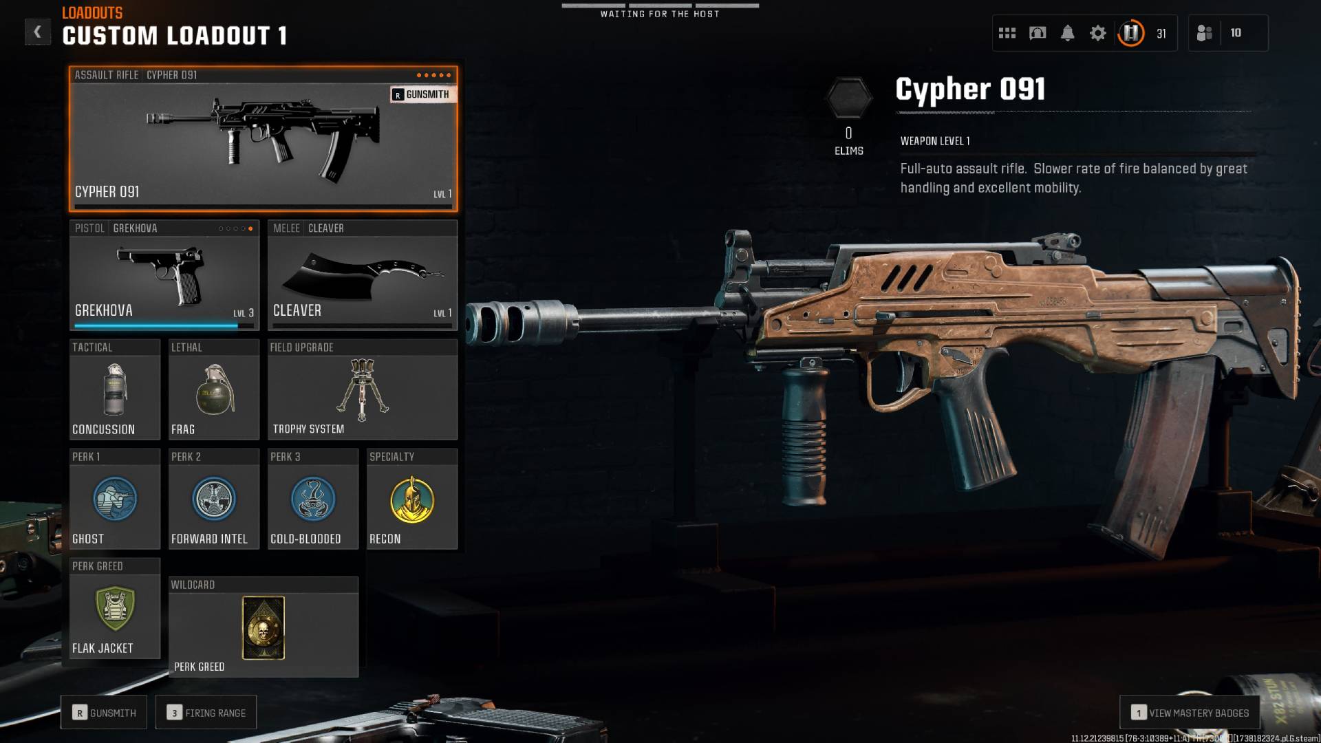 A menu shows the best loadout and class for the Cypher 091 in Black Ops 6 A menu shows the best loadout and class for the Cypher 091 in Black Ops 6