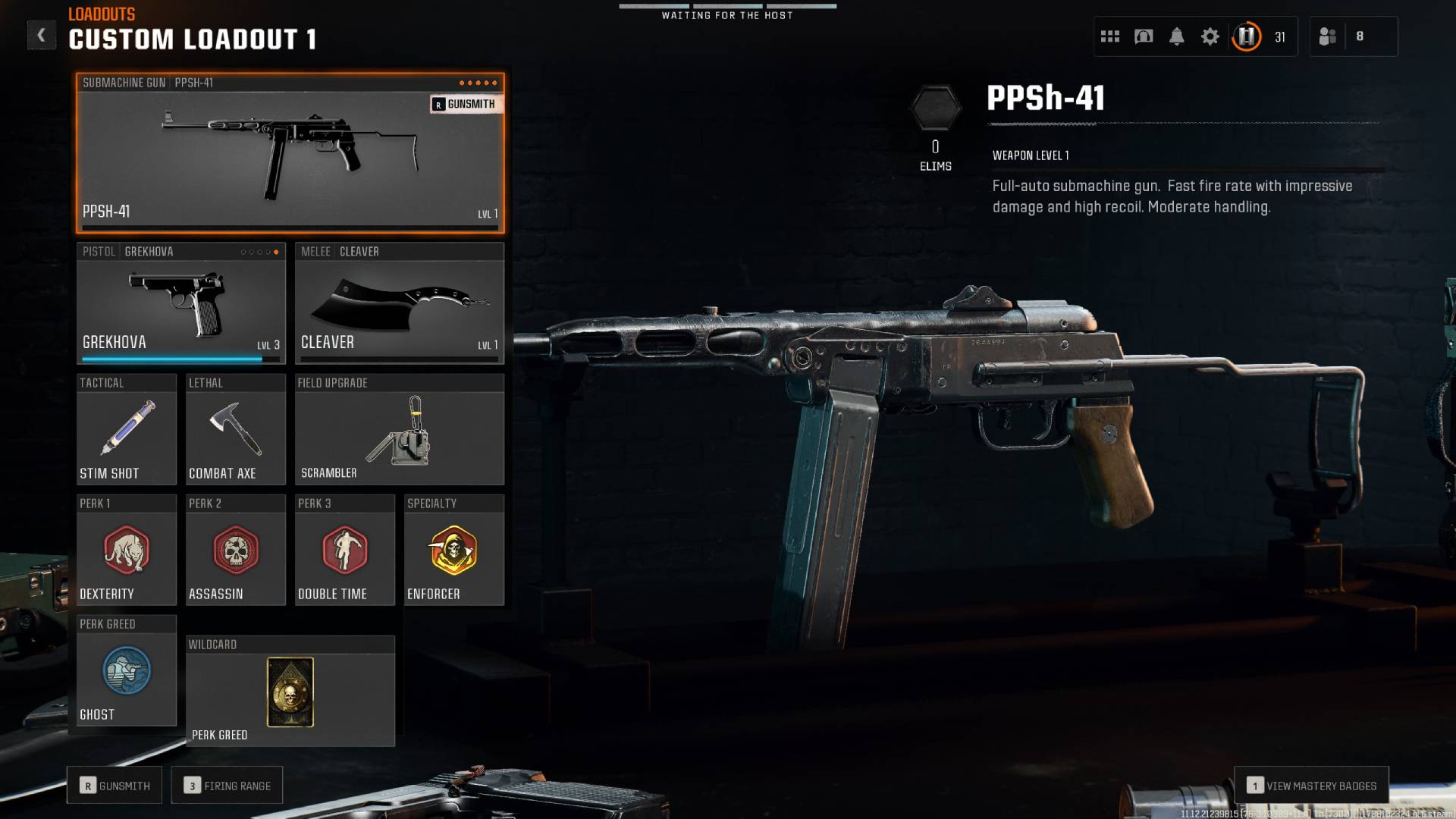 A menu shows the best class to use for the PPSh-41 in Black Ops 6 A menu shows the best class to use for the PPSh-41 in Black Ops 6