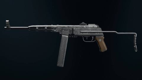 The PPSh-41 over a black background in Black Ops 6