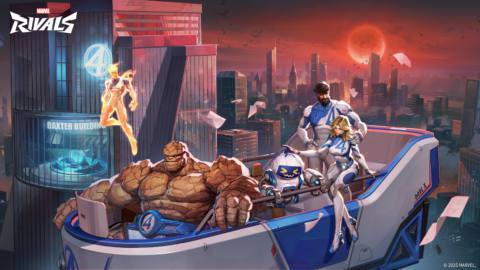 Clobberin’ time is confirmed: The Fantastic Four is coming to Marvel Rivals and they’re bringing a cute little robot along with them