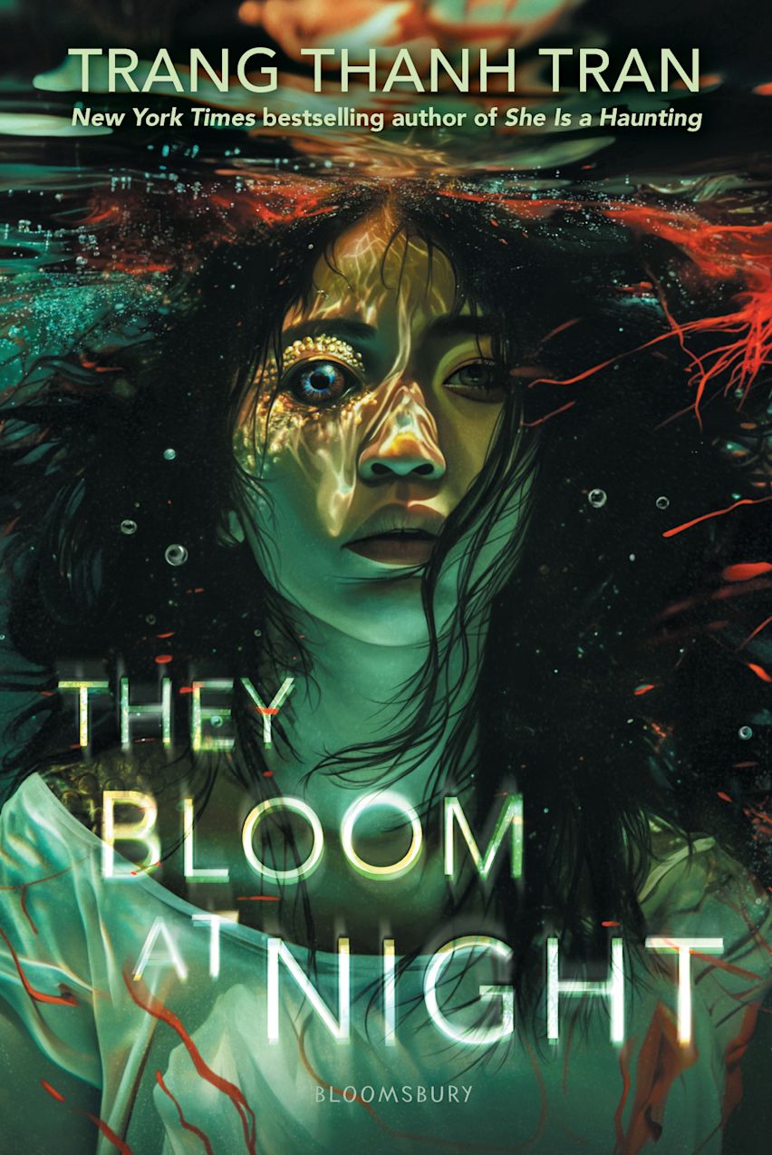 The cover of They Bloom at Night by Trang Thanh Tran