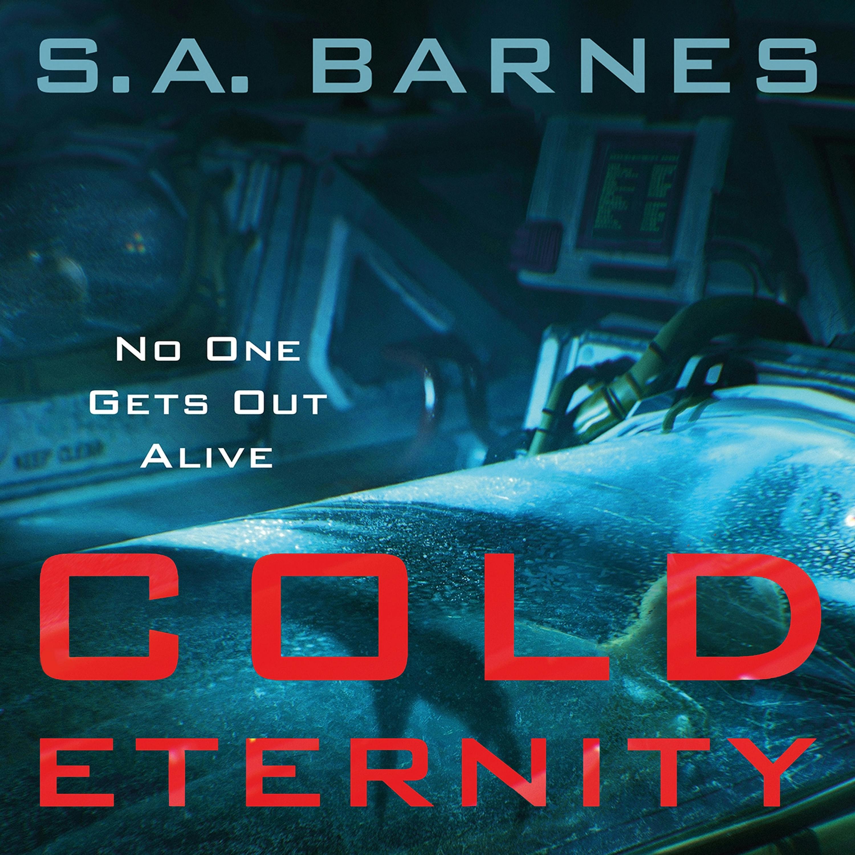 The cover of Cold Eternity by S.A. Barnes