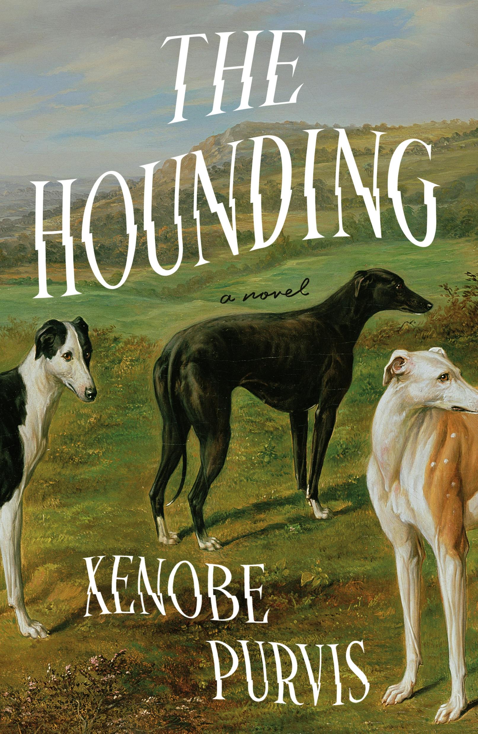 The cover of The Hounding by Xenobe Purvis