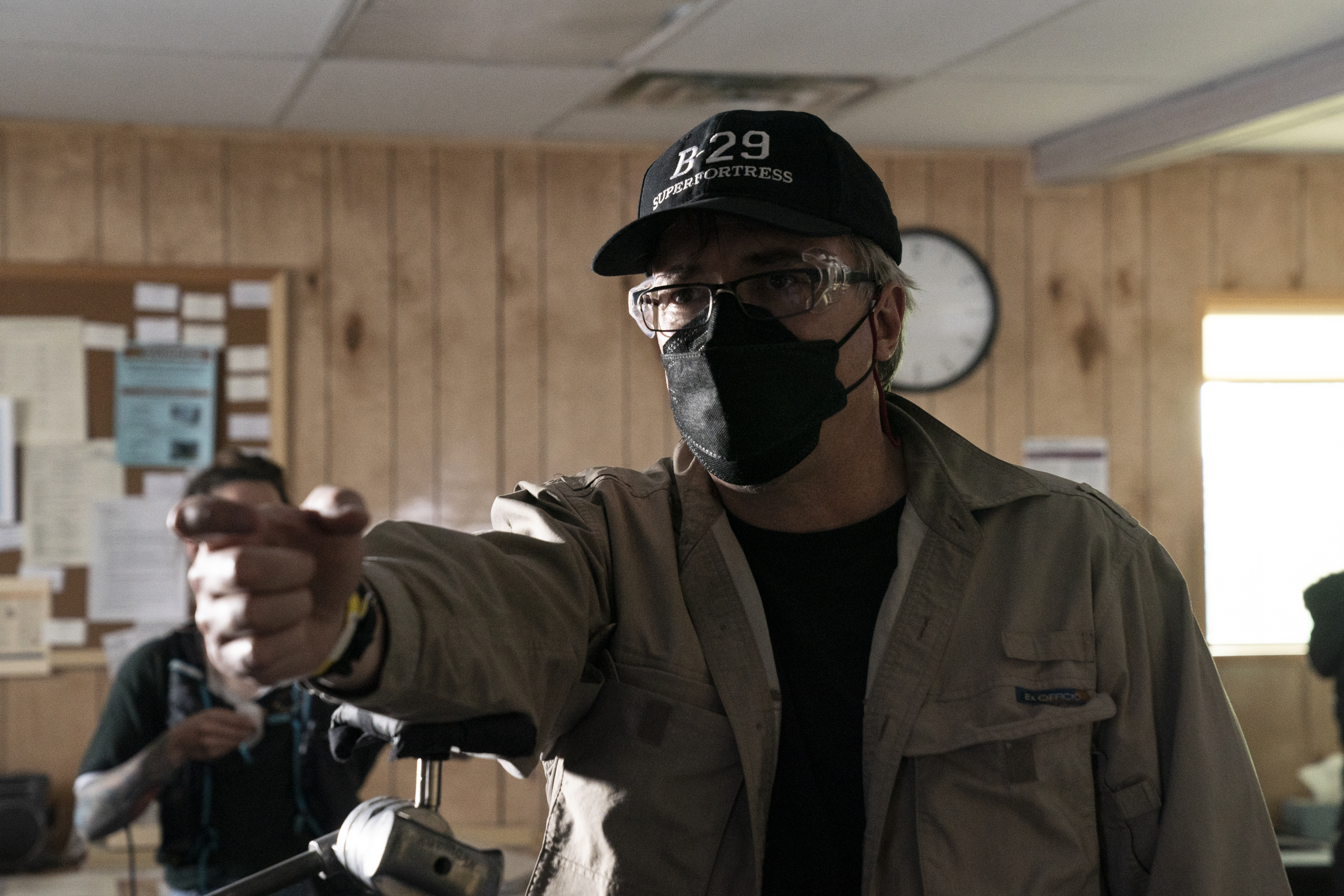 Vince Gilligan behind the scenes of Better Call Saul 