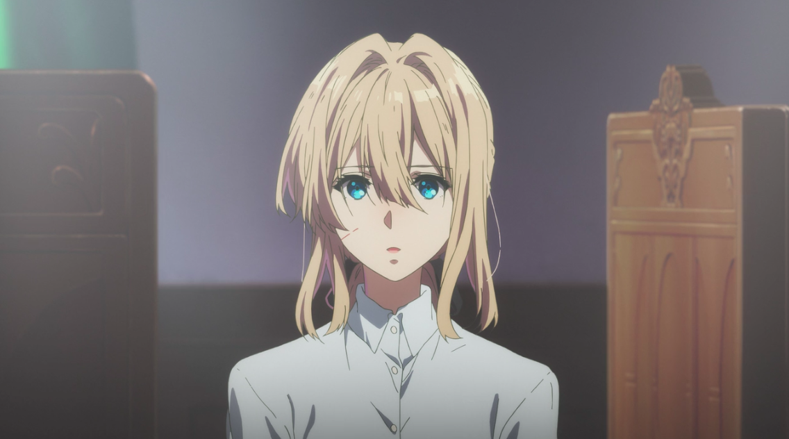 Violet Evergarden in Violet Evergarden Violet Evergarden in Violet Evergarden