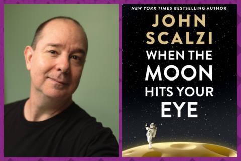 What if the moon suddenly transformed into cheese? John Scalzi’s new book has an answer