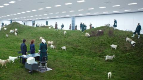 What’s up with Severance’s goat room?