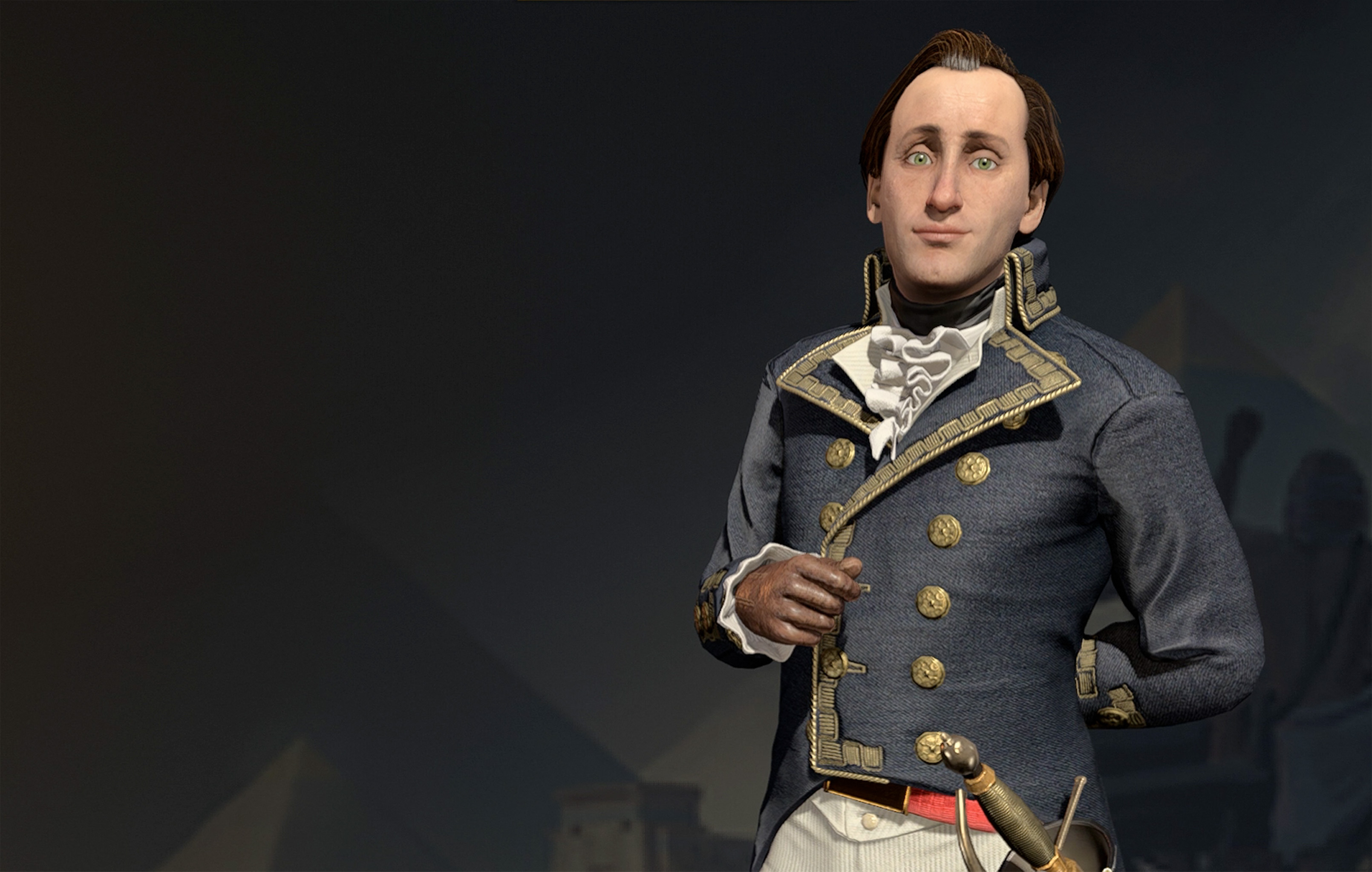 Lafayette wears a French coat as one of the best leaders in the Civ 7 tier list