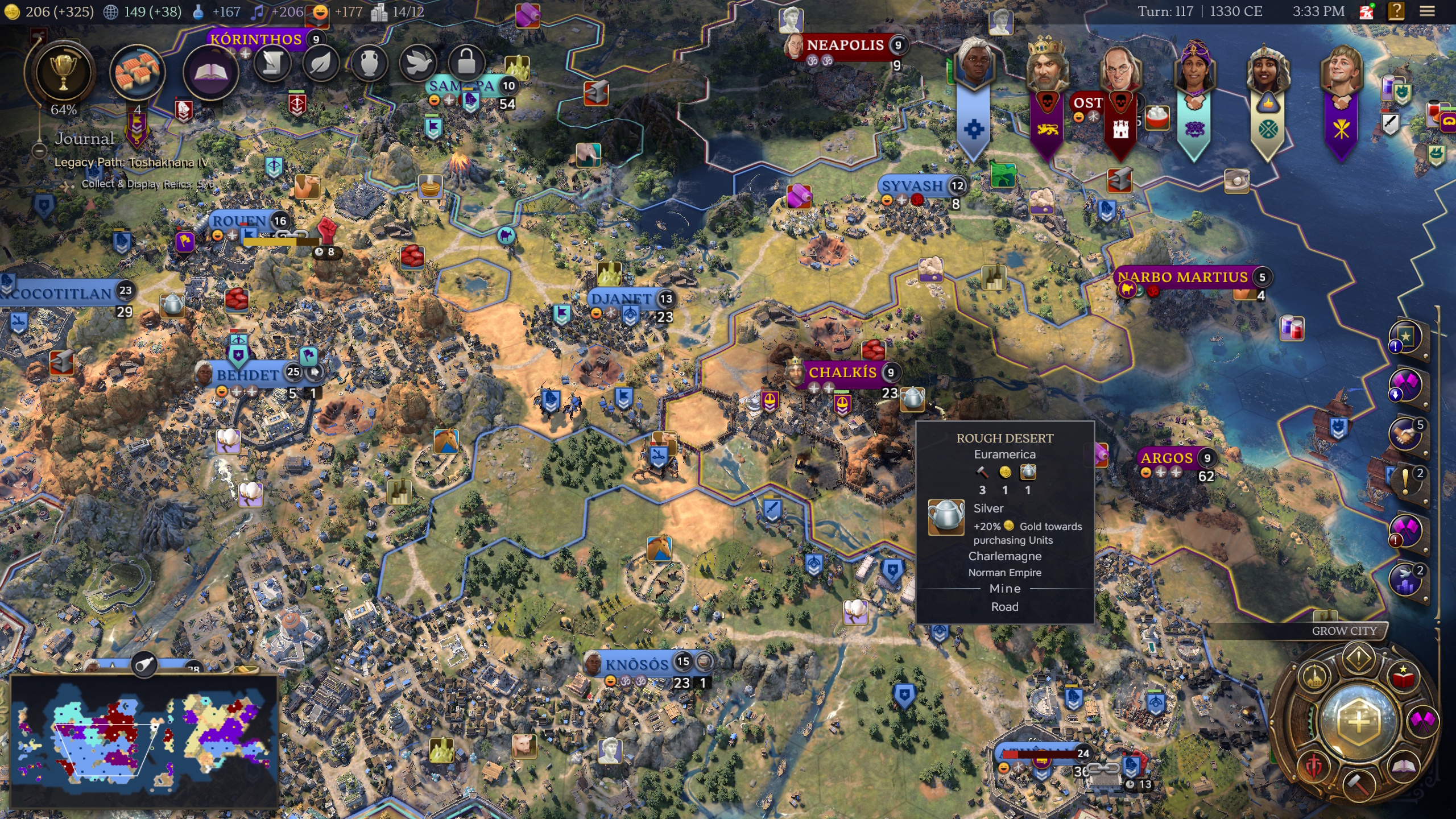 All resources in Civilization 7 populate the Civ 7 map All resources in Civilization 7 populate the Civ 7 map