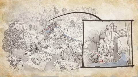 Captain Henqua’s Spoils treasure map location and solution in Avowed