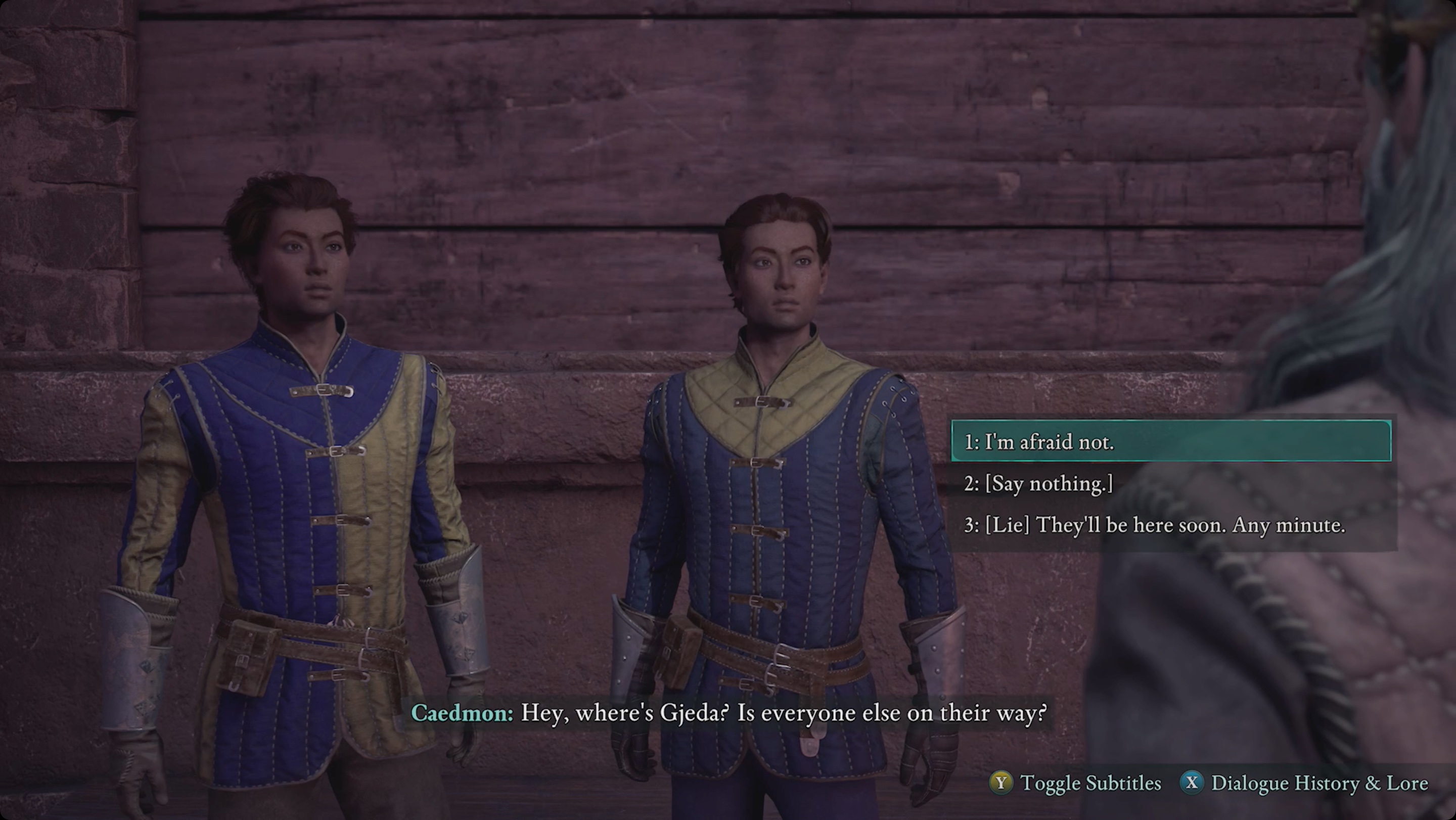 Avowed Ofryc and Caedmon Avowed Ofryc and Caedmon