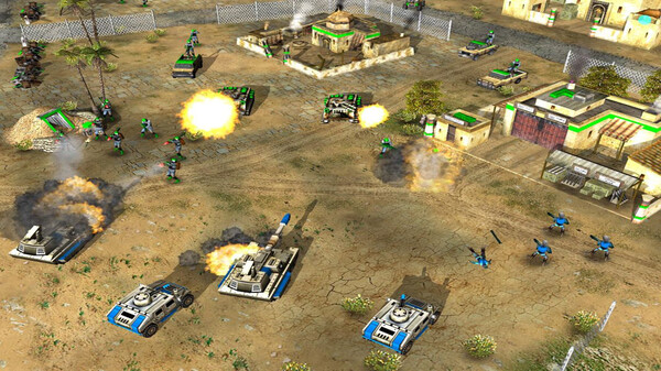 A screenshot from Command & Conquer: Generals A screenshot from Command & Conquer: Generals