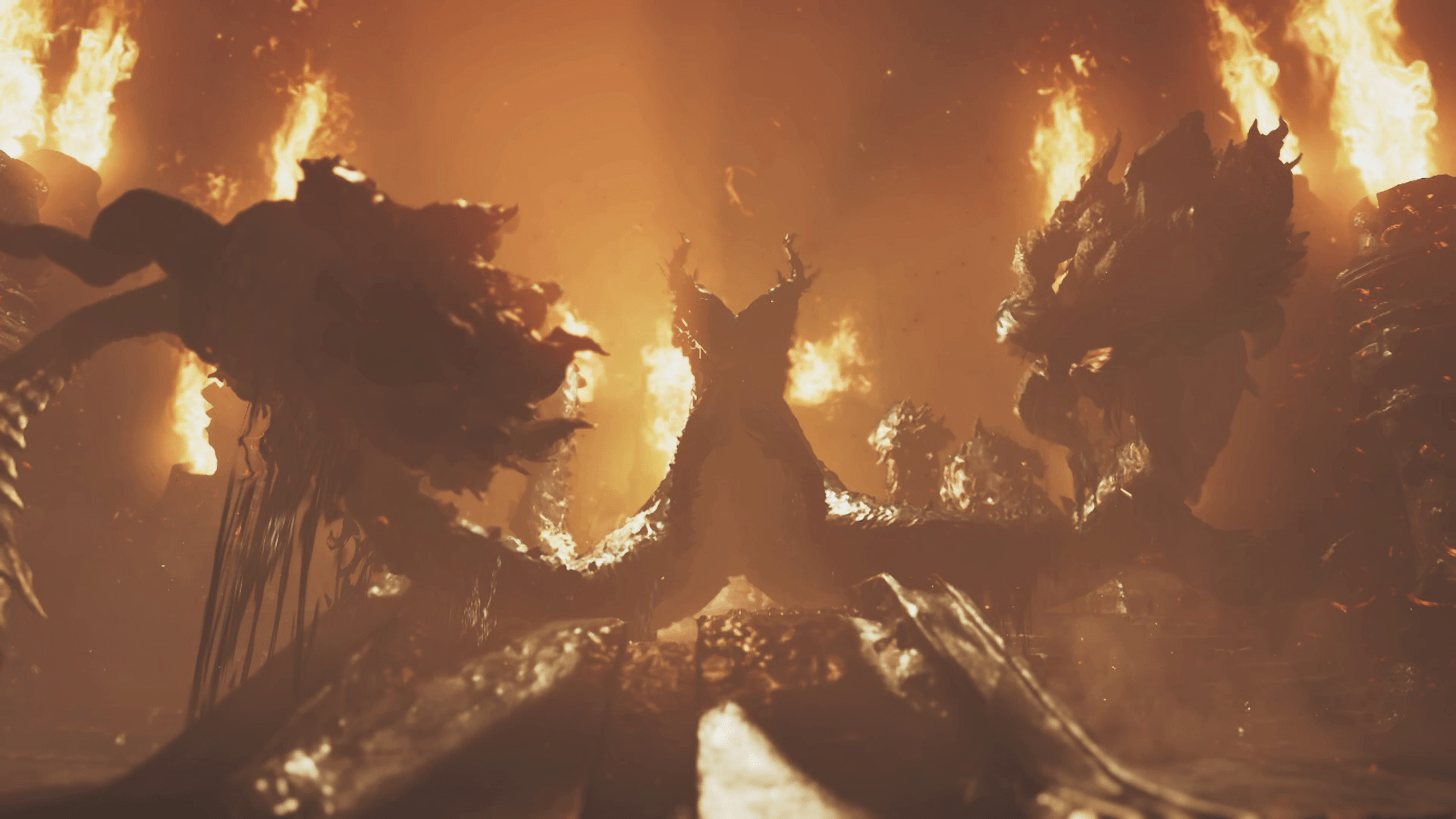 A Nu Udra reveals itself in Monster Hunter Wilds