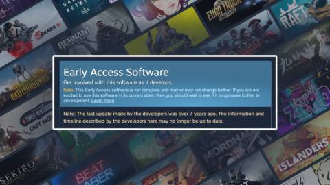 Steam adds warning flagging potentially abandoned early access games