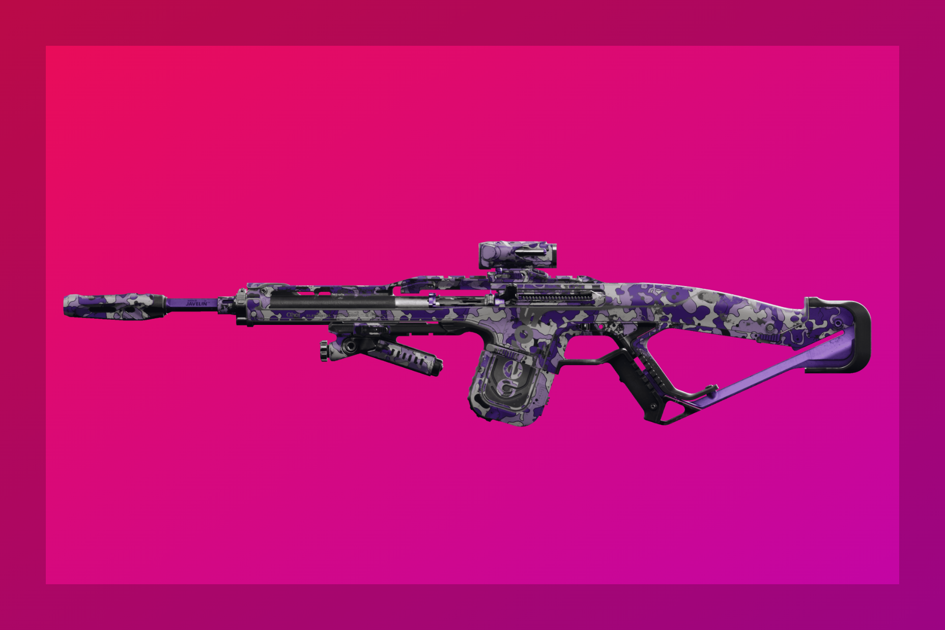 The Hunter Cadence weapon skin in Splitgate 2