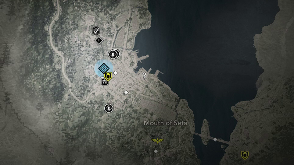 A map showing Aoi’s location in Otsu