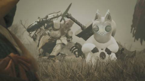 Capcom cooked up some extremely cursed Palico outfits in Monster Hunter Wilds