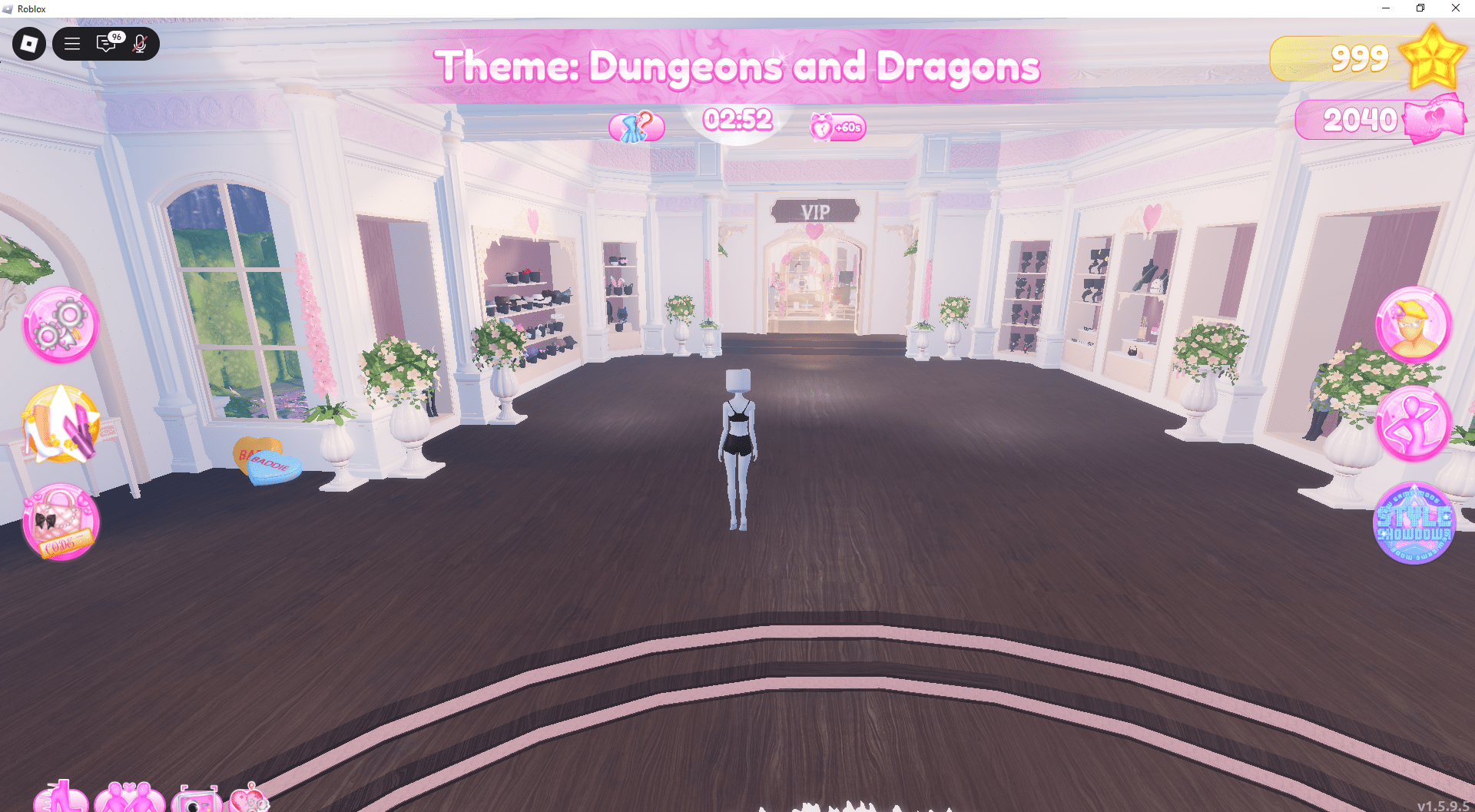 An image of the main dressing room area when you load Dress to Impress. An image of the main dressing room area when you load Dress to Impress.