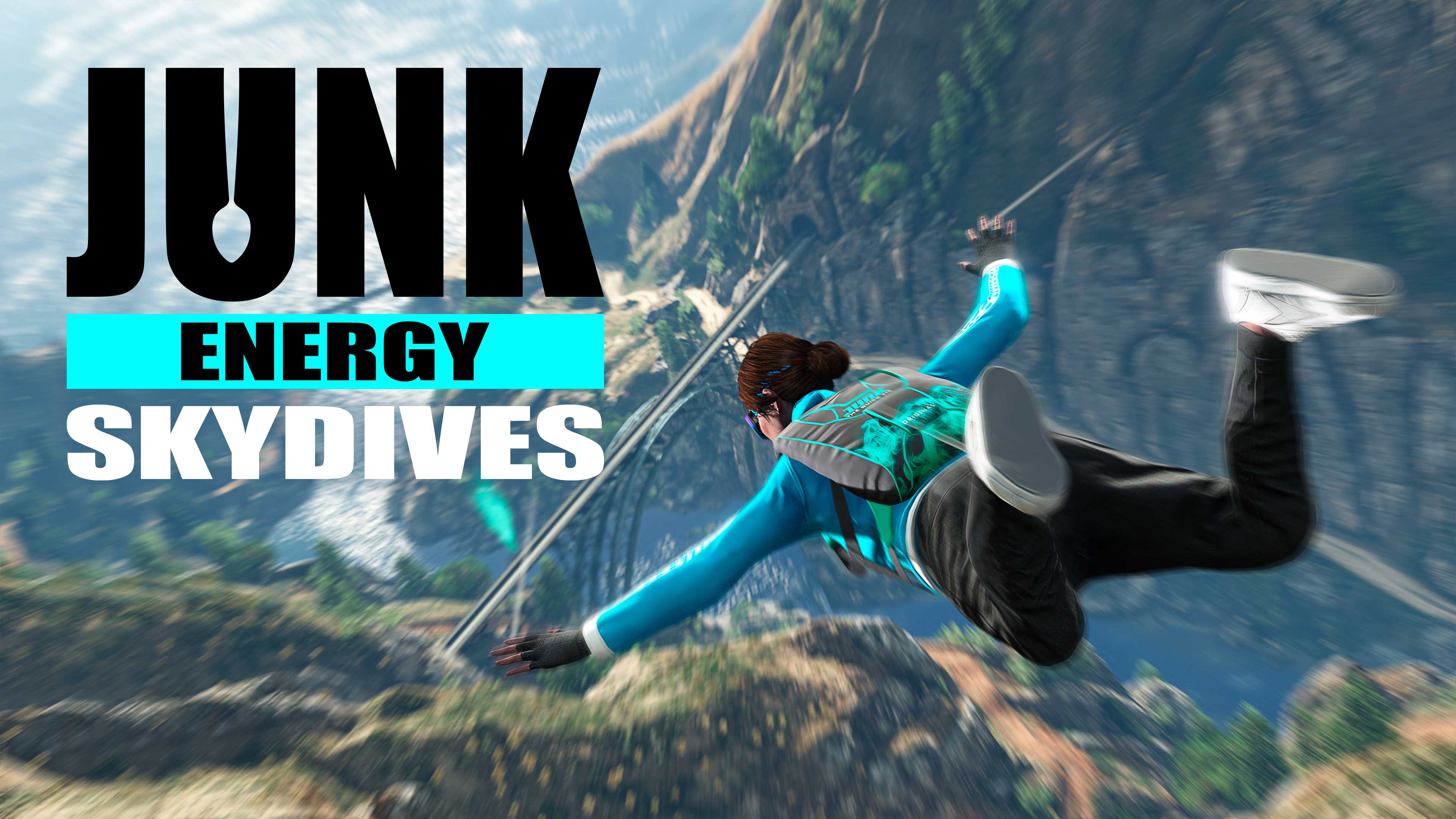 GTA Online promo art for Junk Energy Skydives GTA Online promo art for Junk Energy Skydives