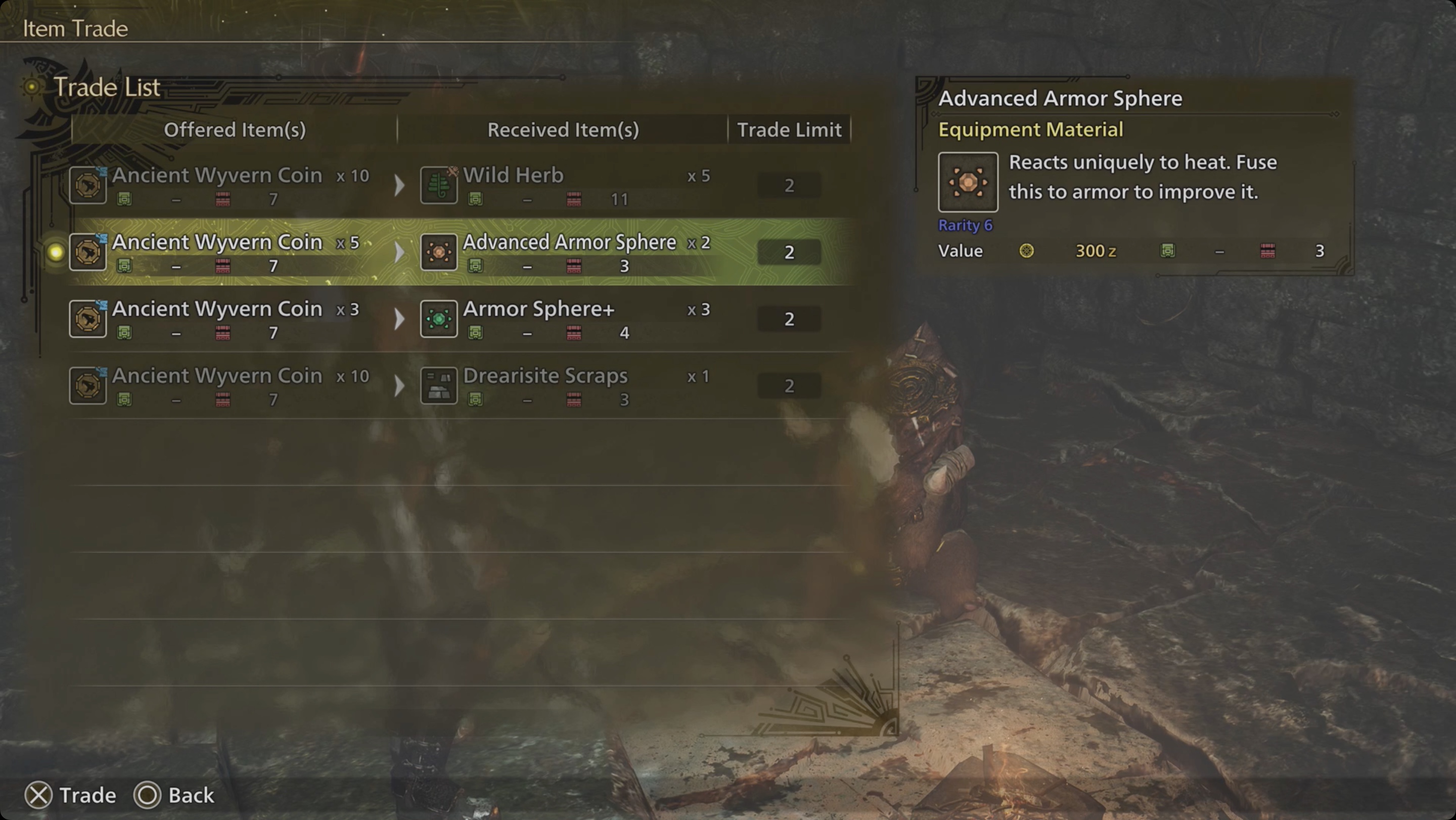 Monster Hunter Wilds trading with Gawdygog Monster Hunter Wilds trading with Gawdygog