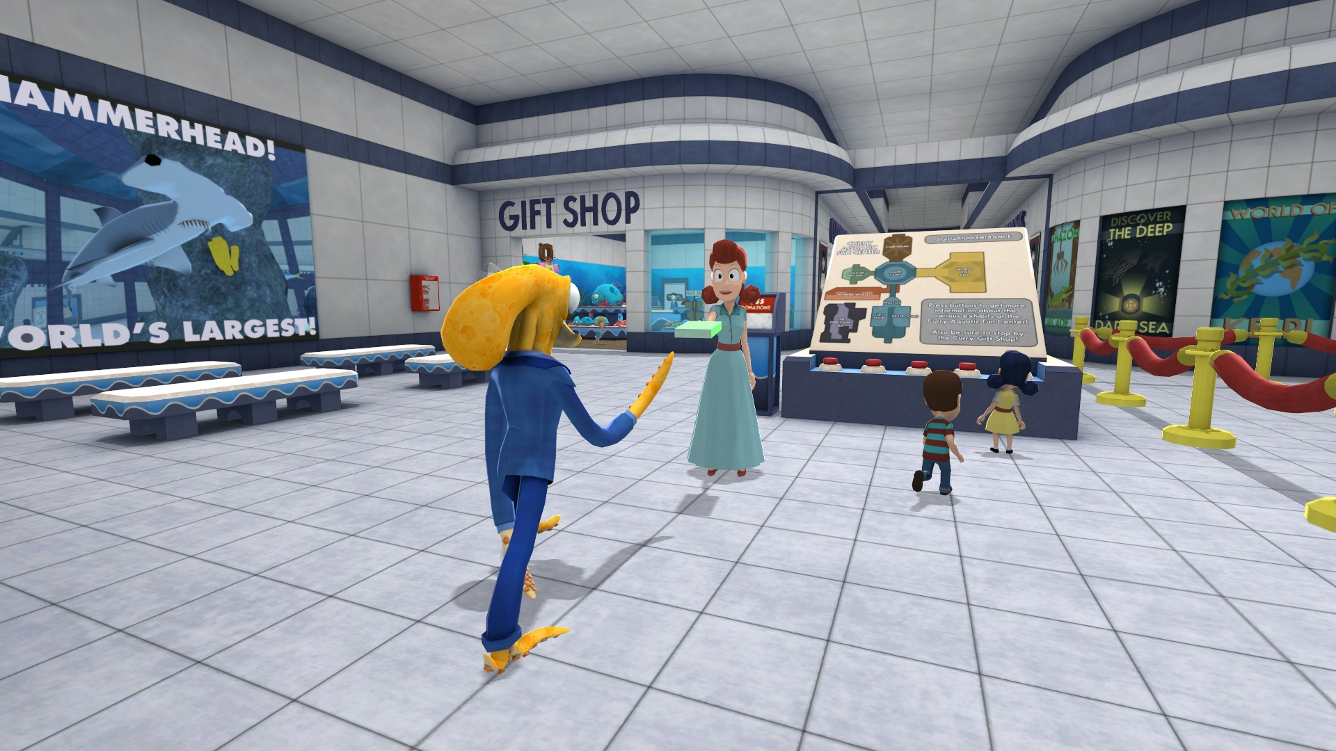A screenshot from Octodad: Dadliest Catch A screenshot from Octodad: Dadliest Catch