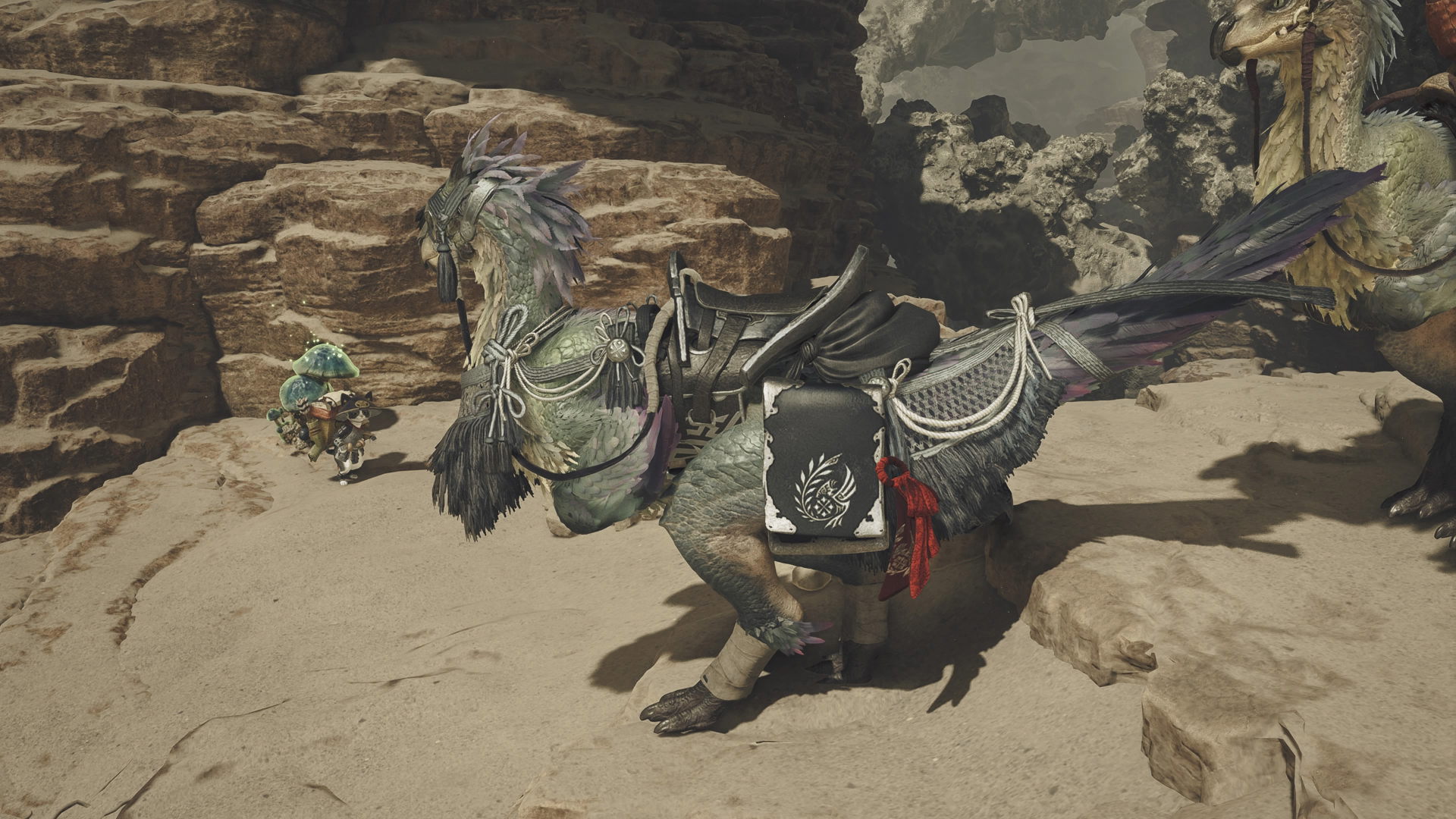 An image showing a Seikret in Monster Hunter Wilds. An image showing a Seikret in Monster Hunter Wilds.