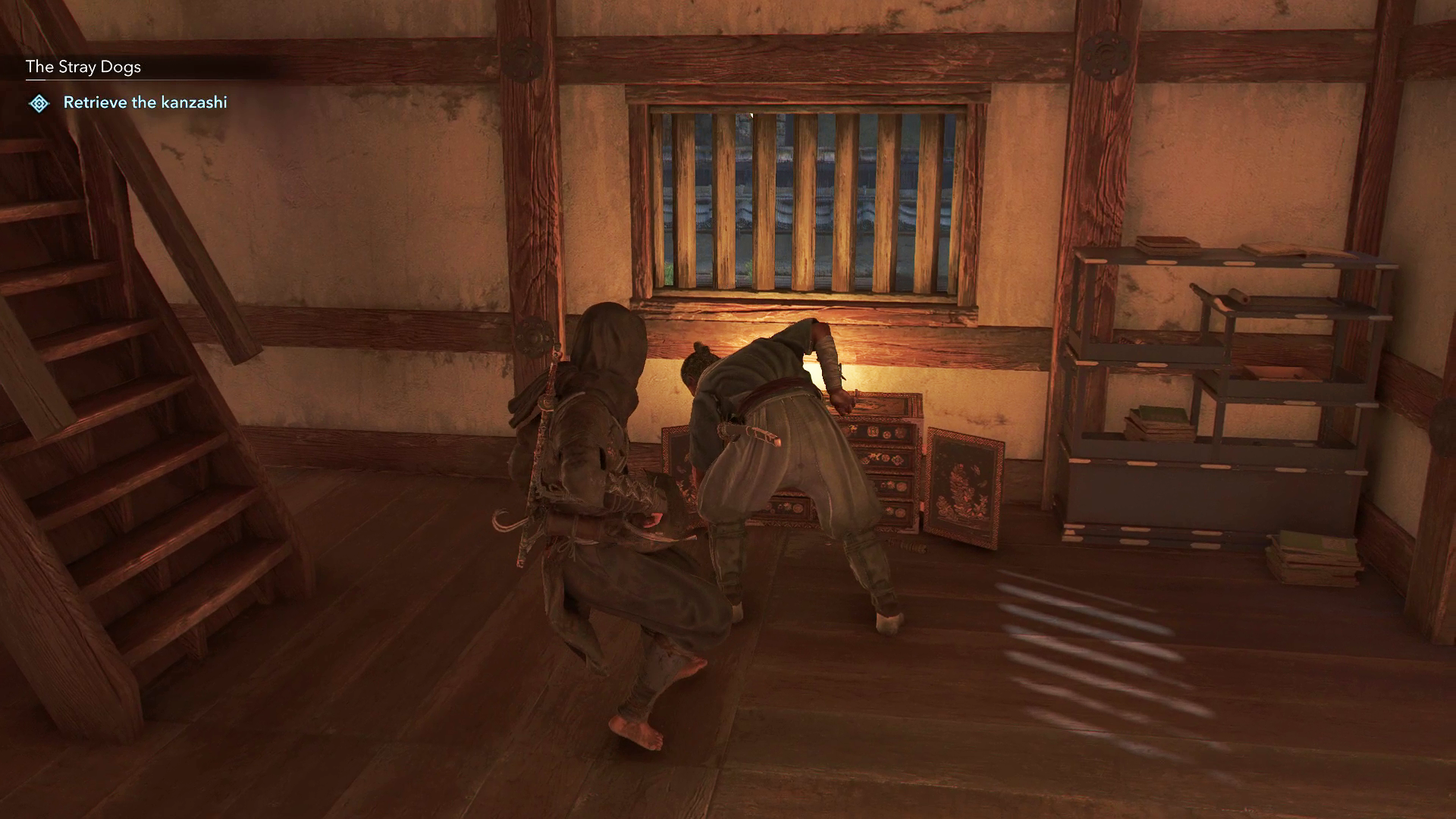 Naoe finds Tetsuo in Assassin’s Creed Shadows