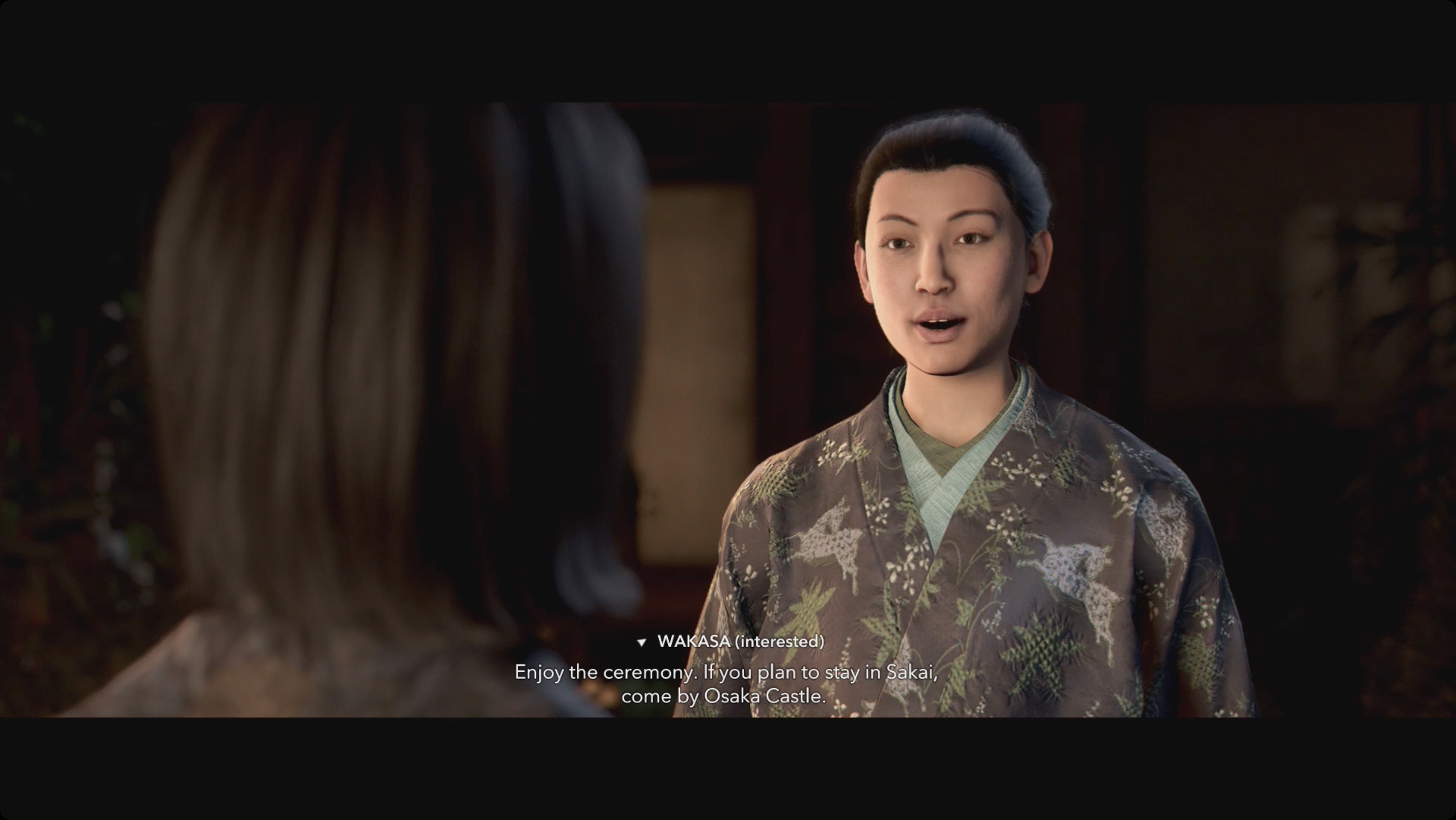 Assassin’s Creed Shadows talking to Wakasa Assassin’s Creed Shadows talking to Wakasa