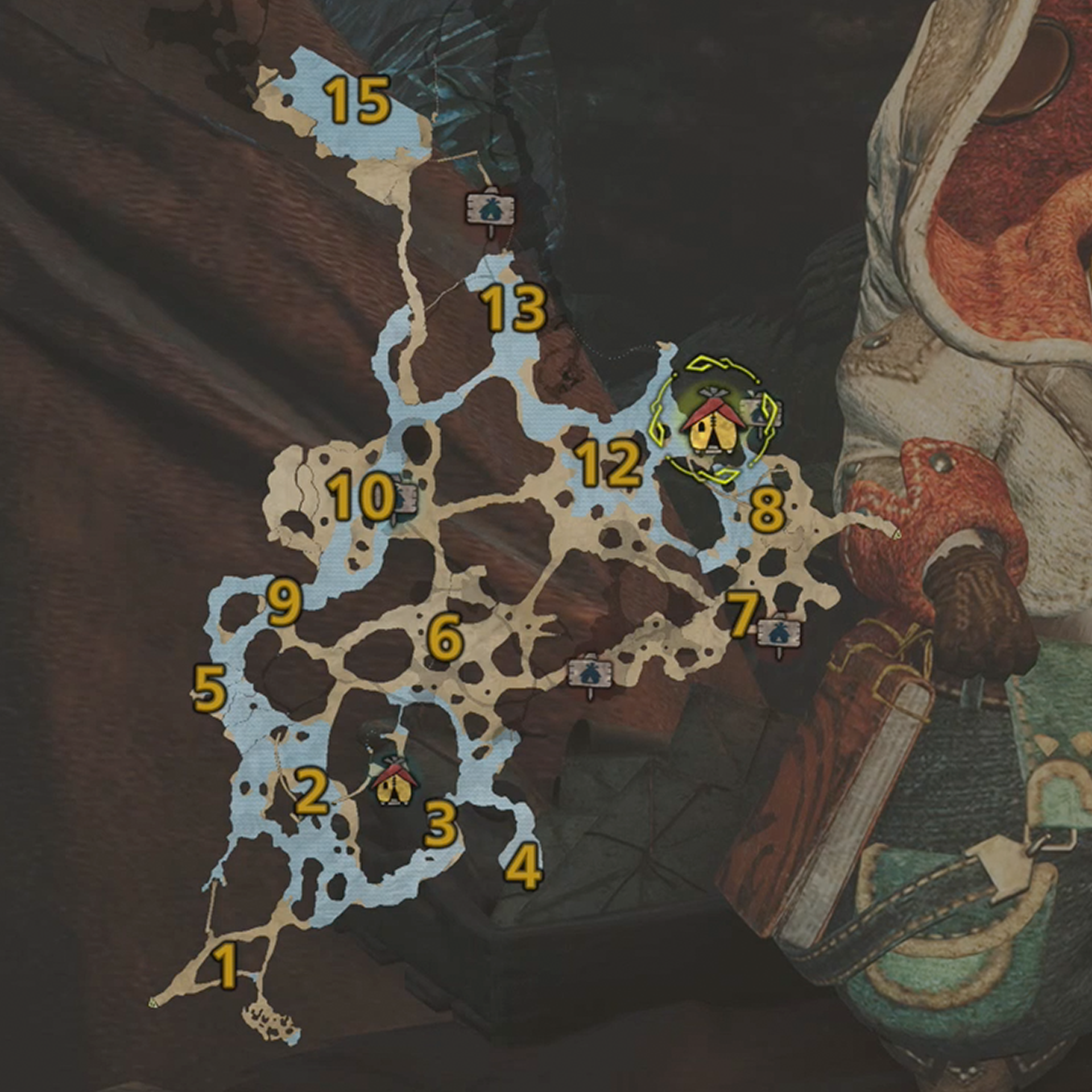 Monster Hunter Wilds grand escunite location map Monster Hunter Wilds grand escunite location map