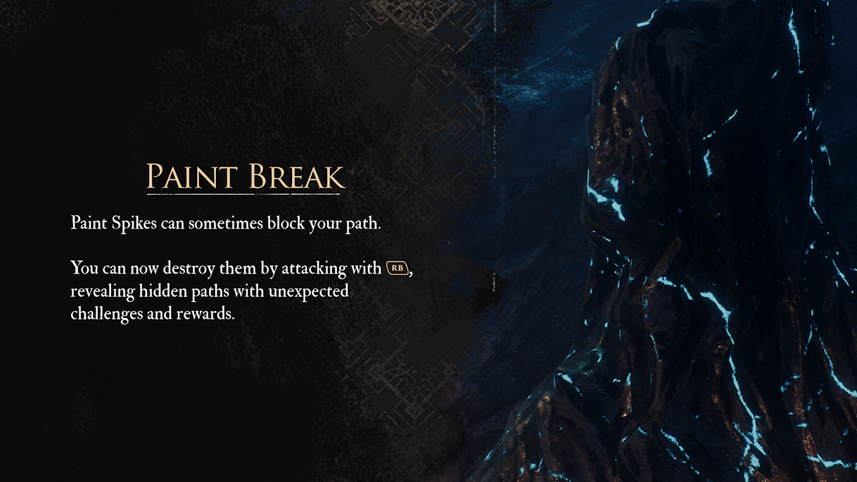 A menu shows the Paint Break ability earned from finding lost gestrals in Clair Obscur Expedition 33 A menu shows the Paint Break ability earned from finding lost gestrals in Clair Obscur Expedition 33