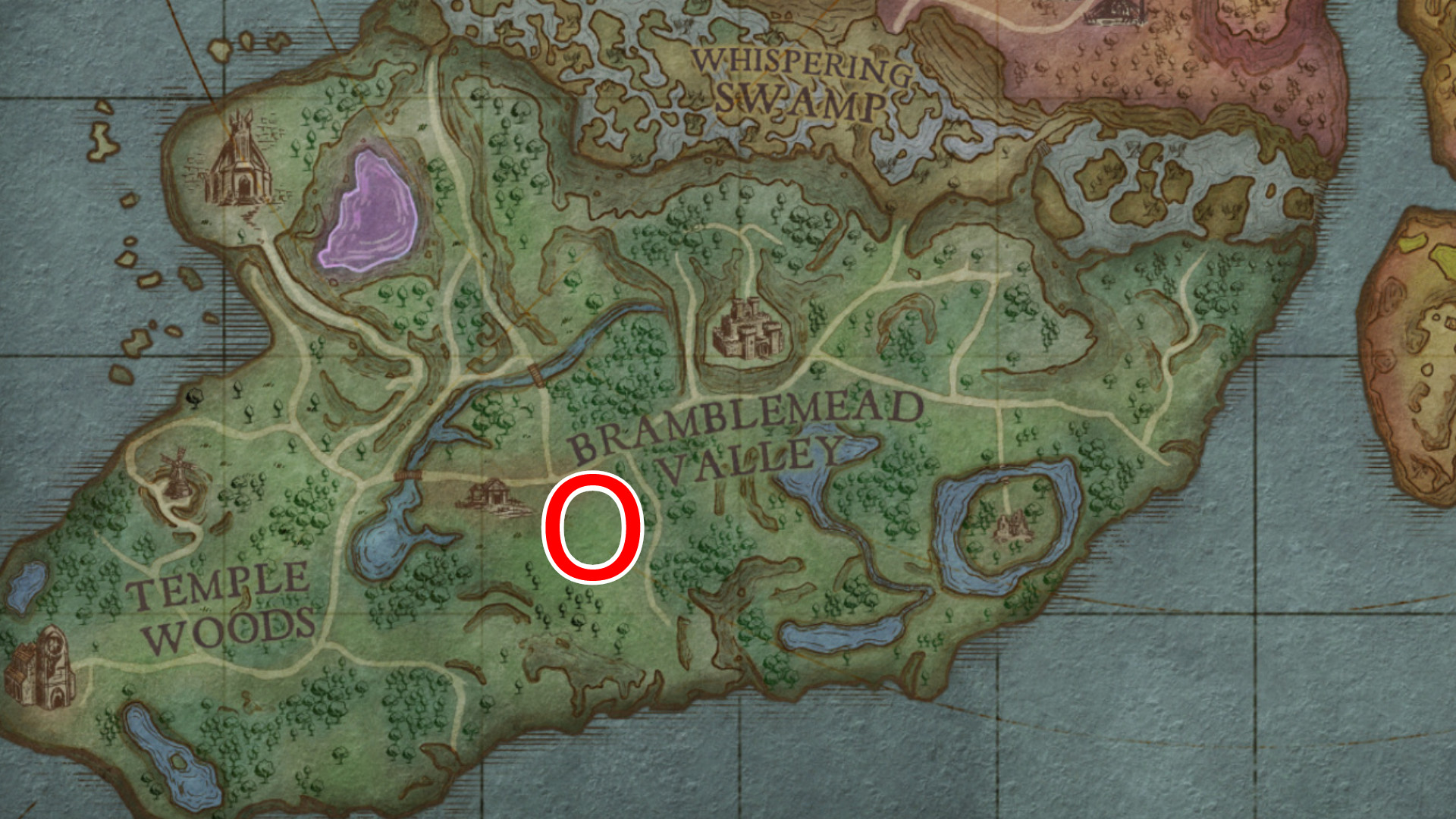 RuneScape: Dragonwilds base location