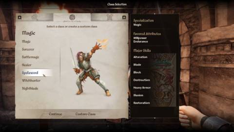 Best classes in Oblivion Remastered