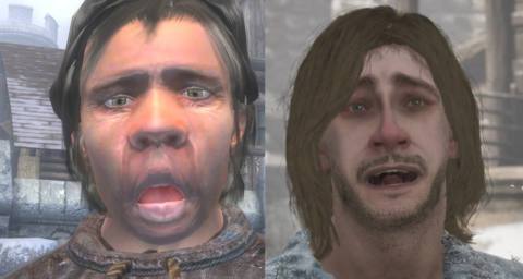 Don’t worry, Oblivion Remastered’s NPCs are still charmingly ugly, they’re just ugly in next-gen ways