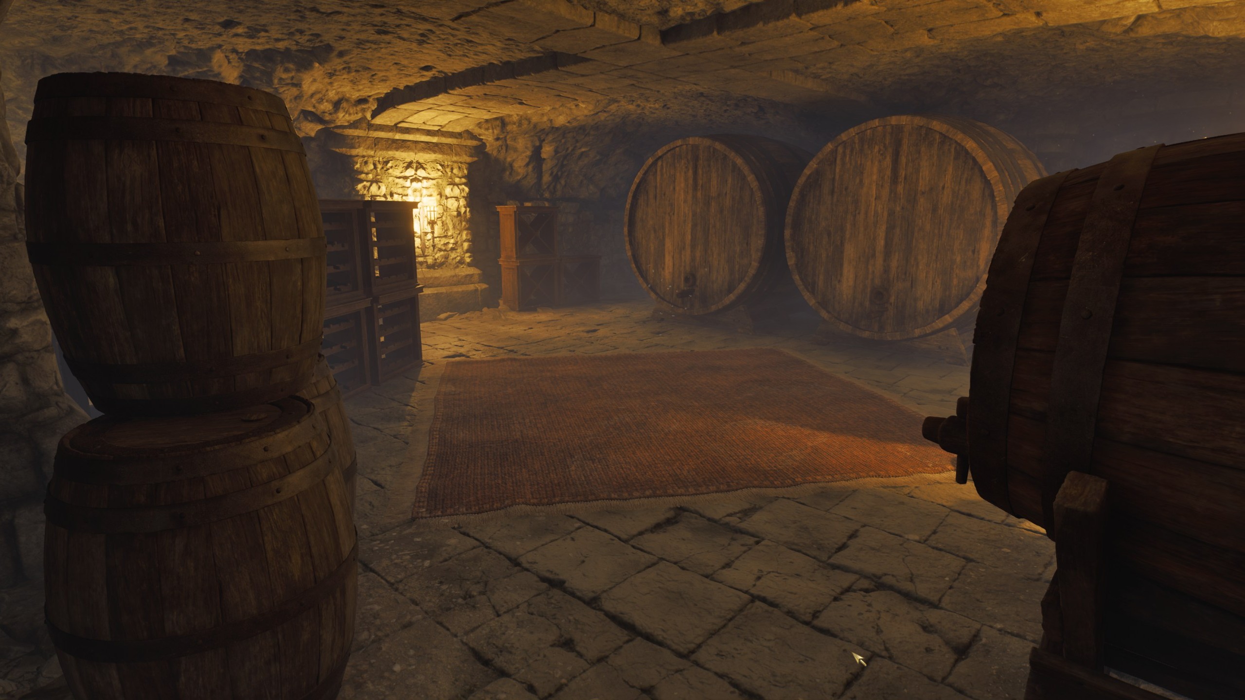 The interior of Battlehorn Castle in Oblivion Remastered.