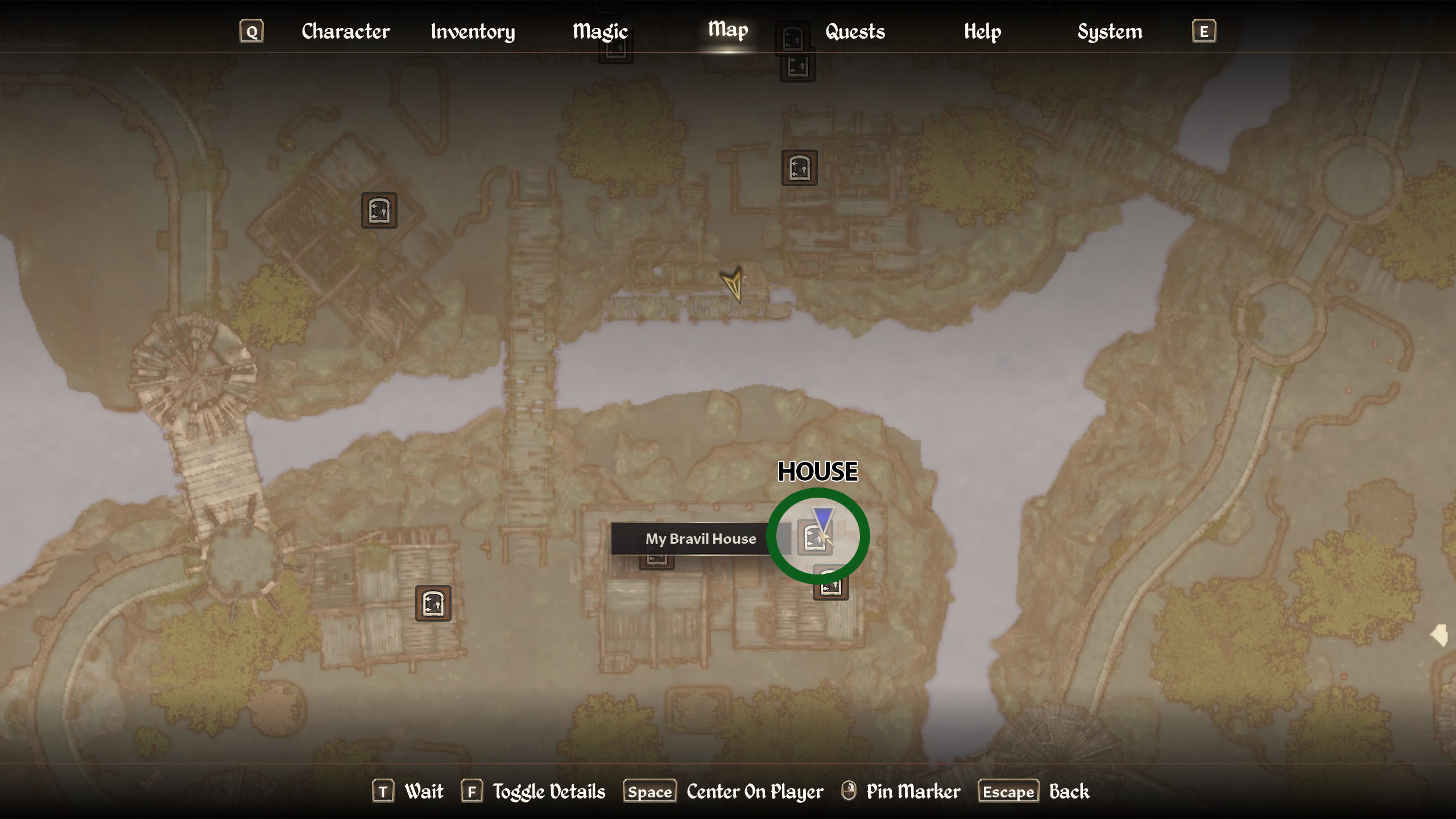 Oblivion Remastered's house in Bravil.