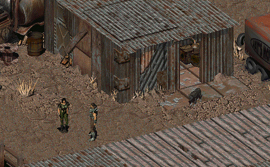 Fallout hovel