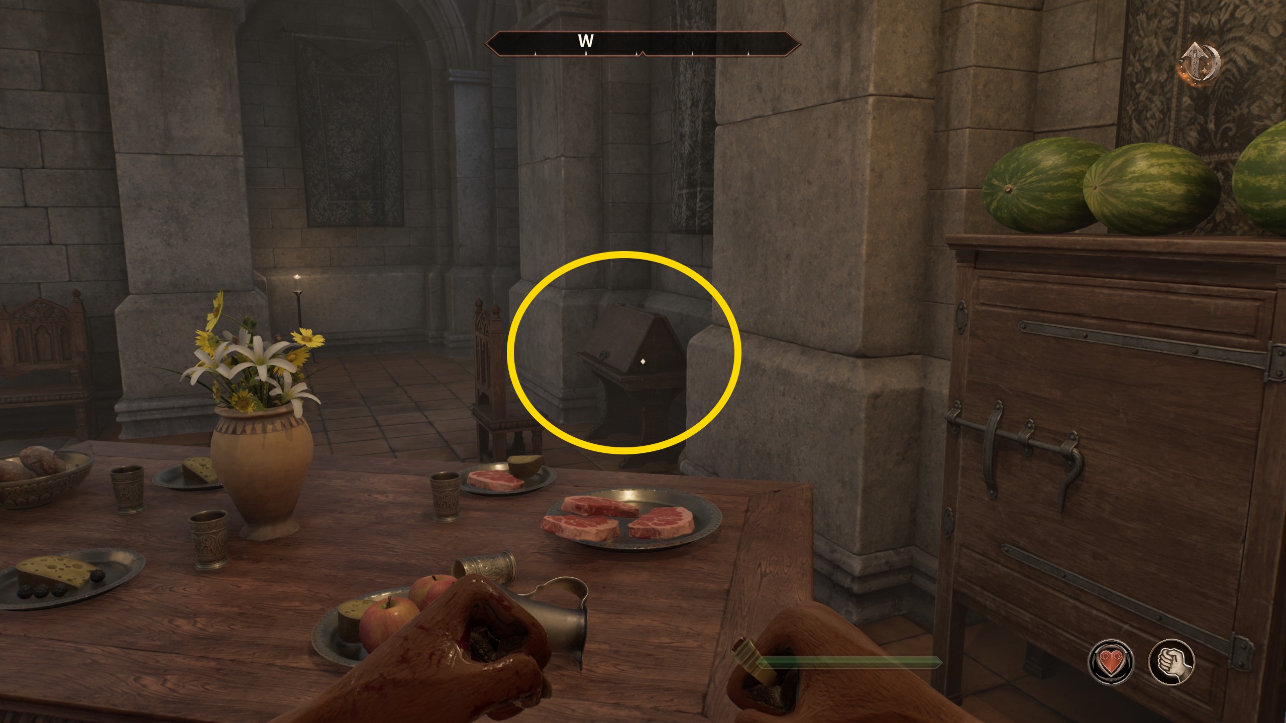 An Oblivion Remastered player steals food while joining the Thieves Guild An Oblivion Remastered player steals food while joining the Thieves Guild