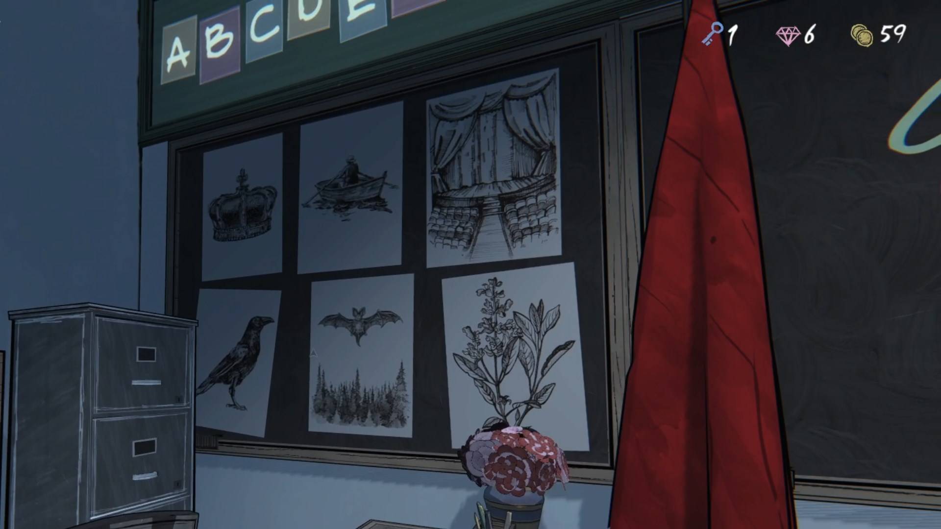 Blue Prince Classroom 5 drawings Blue Prince Classroom 5 drawings