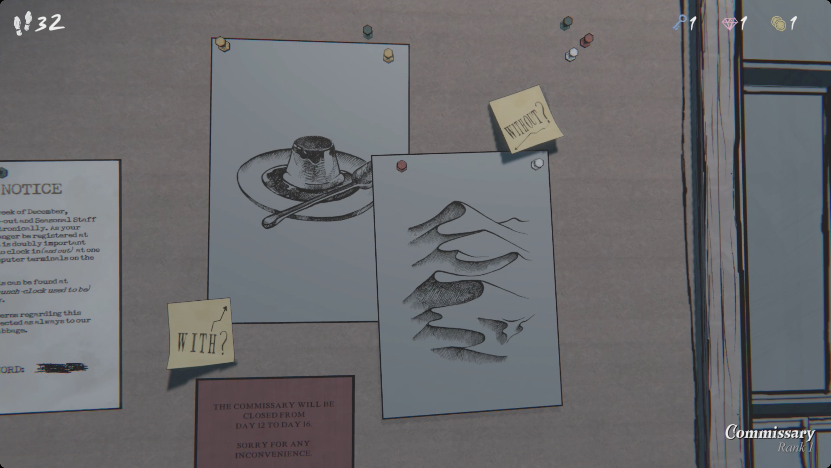 Blue Prince drawing example Blue Prince drawing example