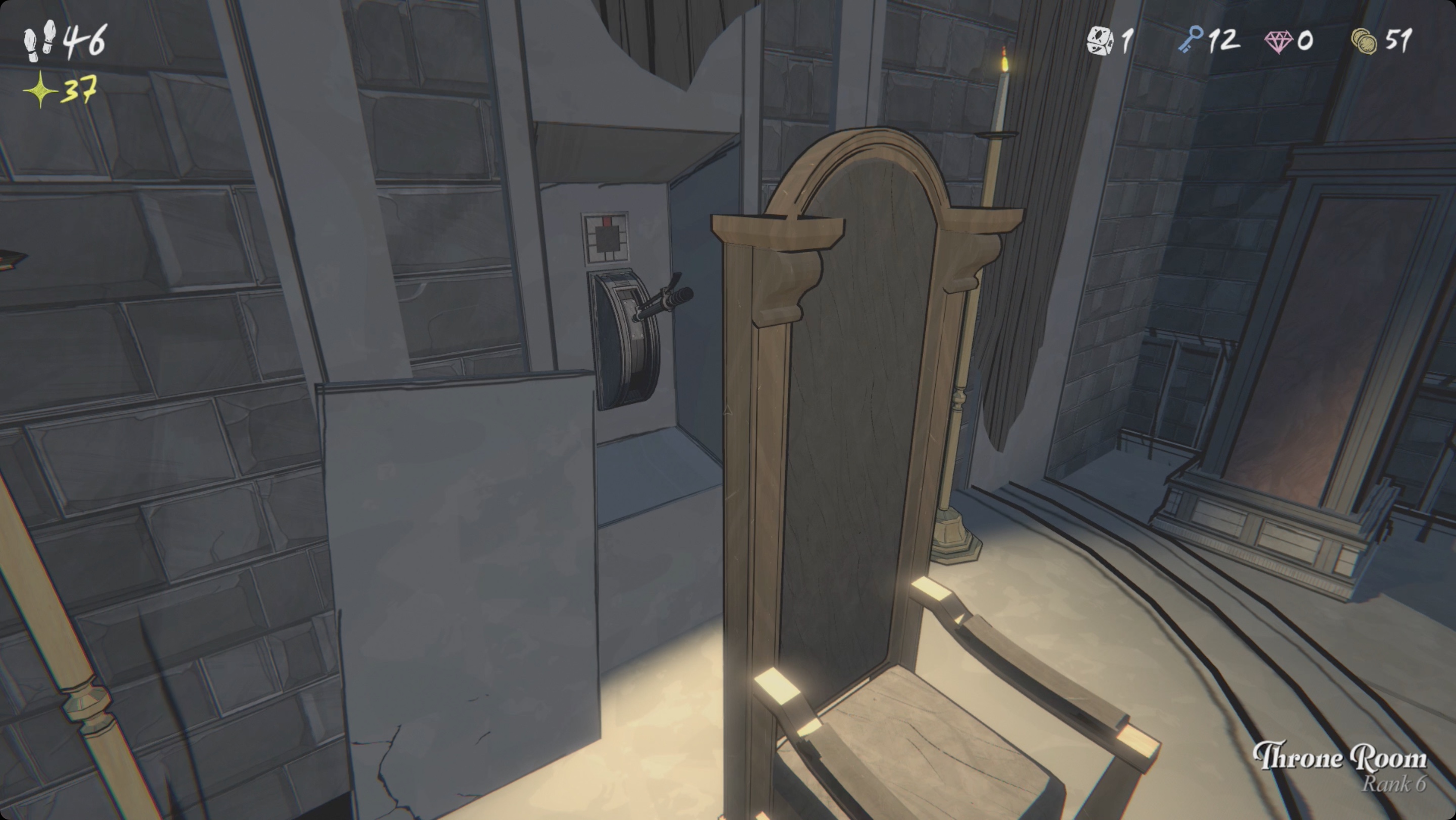 Blue Prince Throne Room Antechamber lever Blue Prince Throne Room Antechamber lever