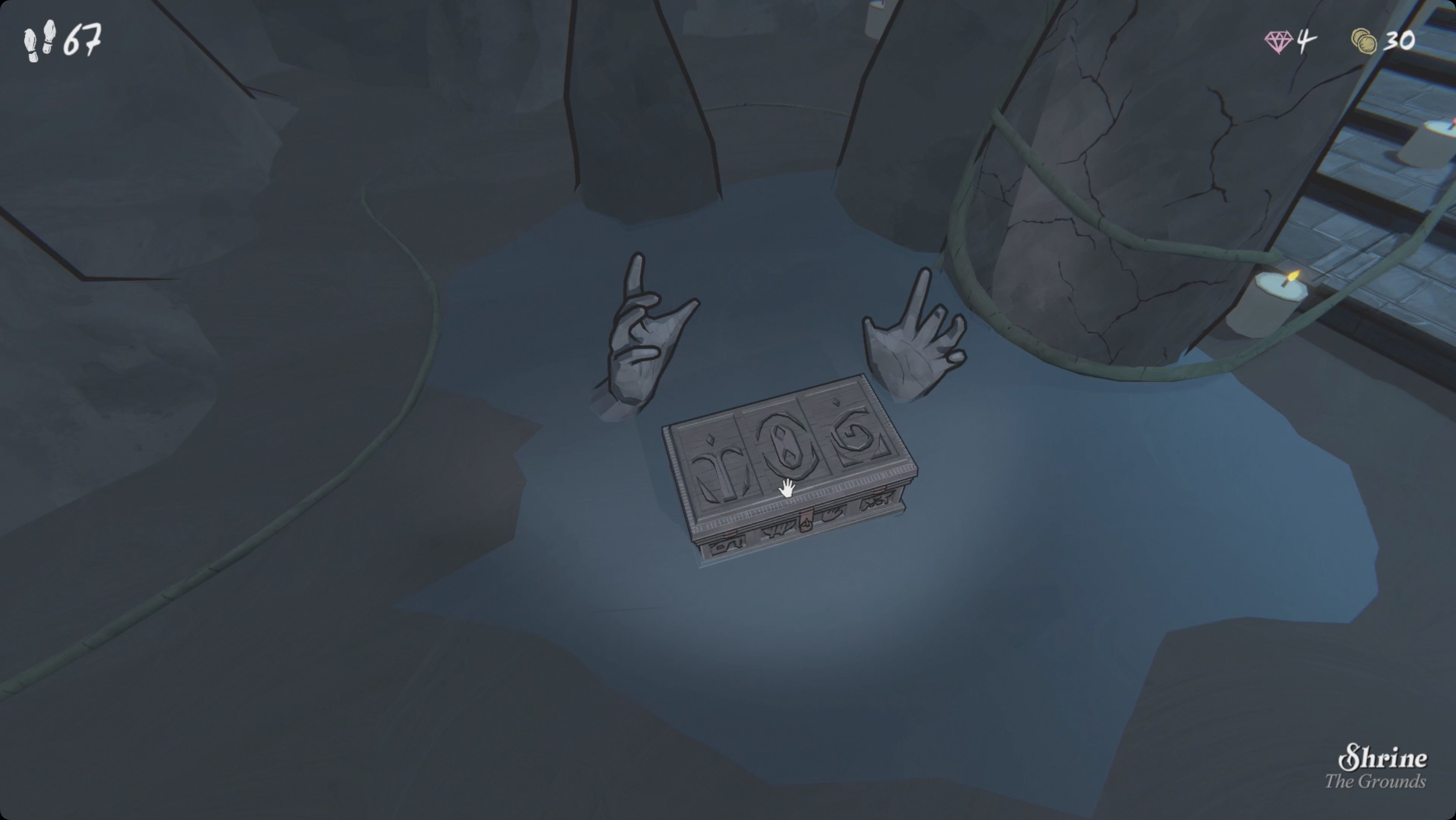 Blue Prince the Cursed Coffers in the Shrine Blue Prince the Cursed Coffers in the Shrine