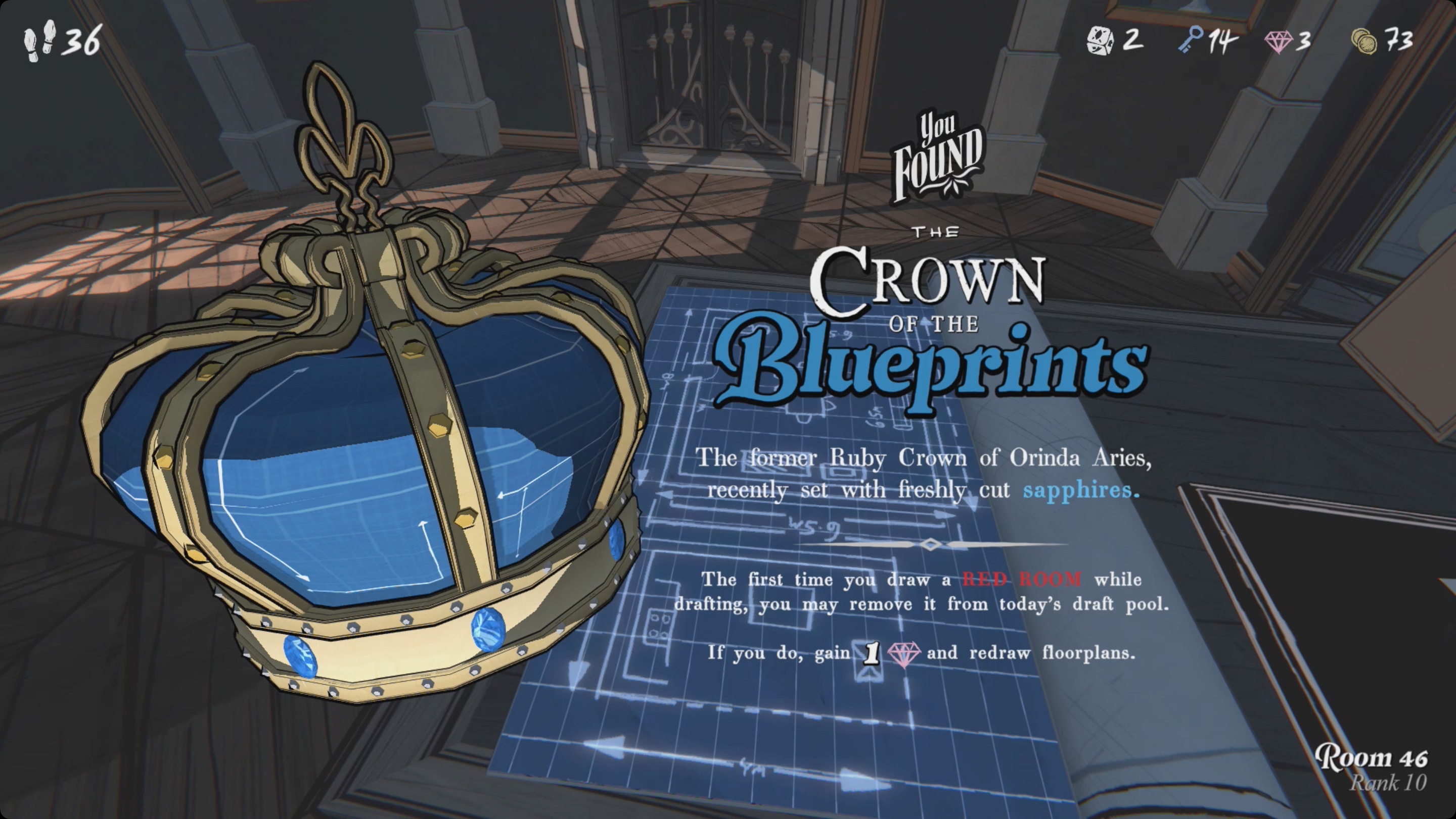 Blue Prince the Crown of the Blueprints Blue Prince the Crown of the Blueprints