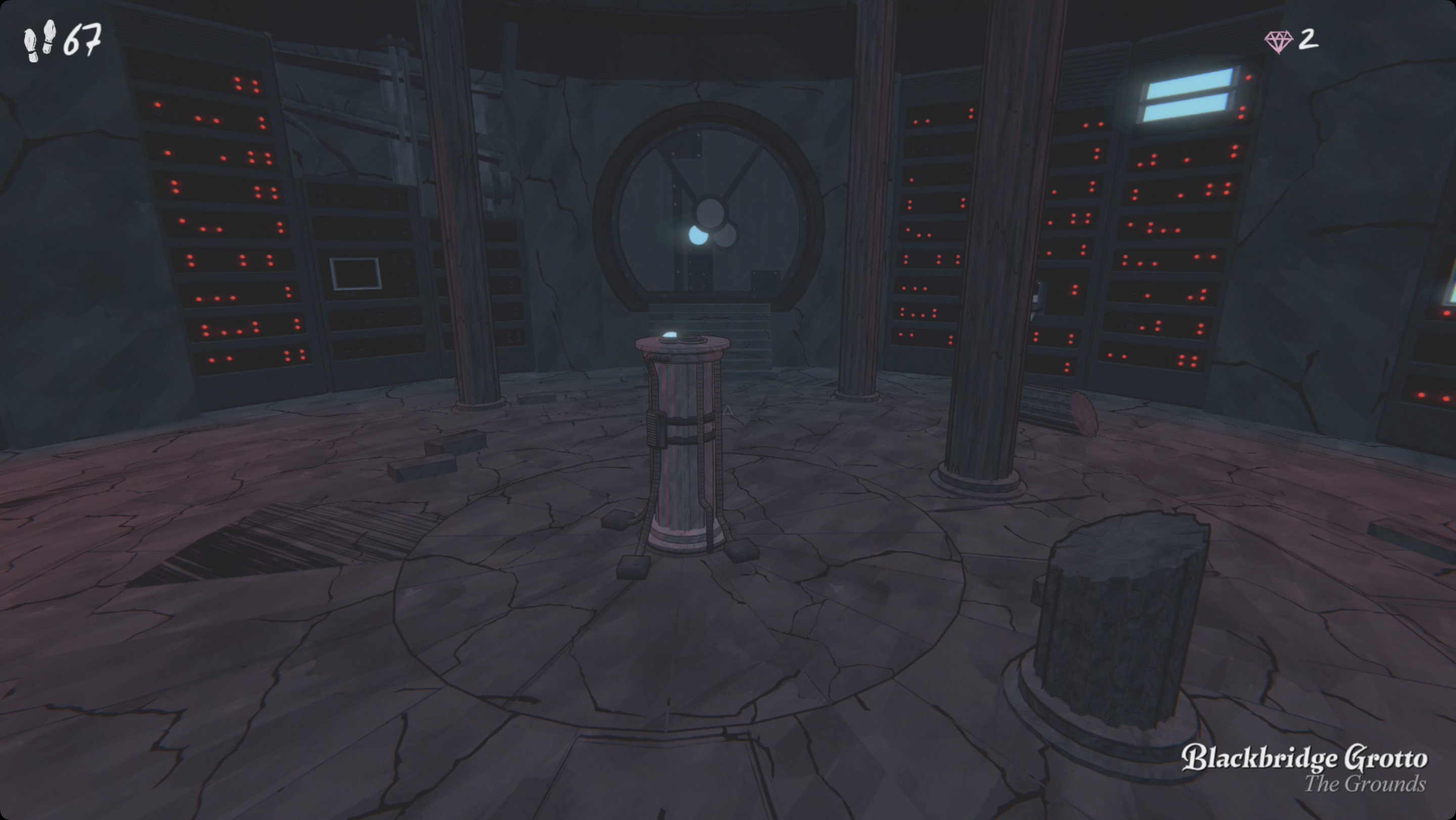 Blue Prince Blackbridge Grotto door Blue Prince Blackbridge Grotto door