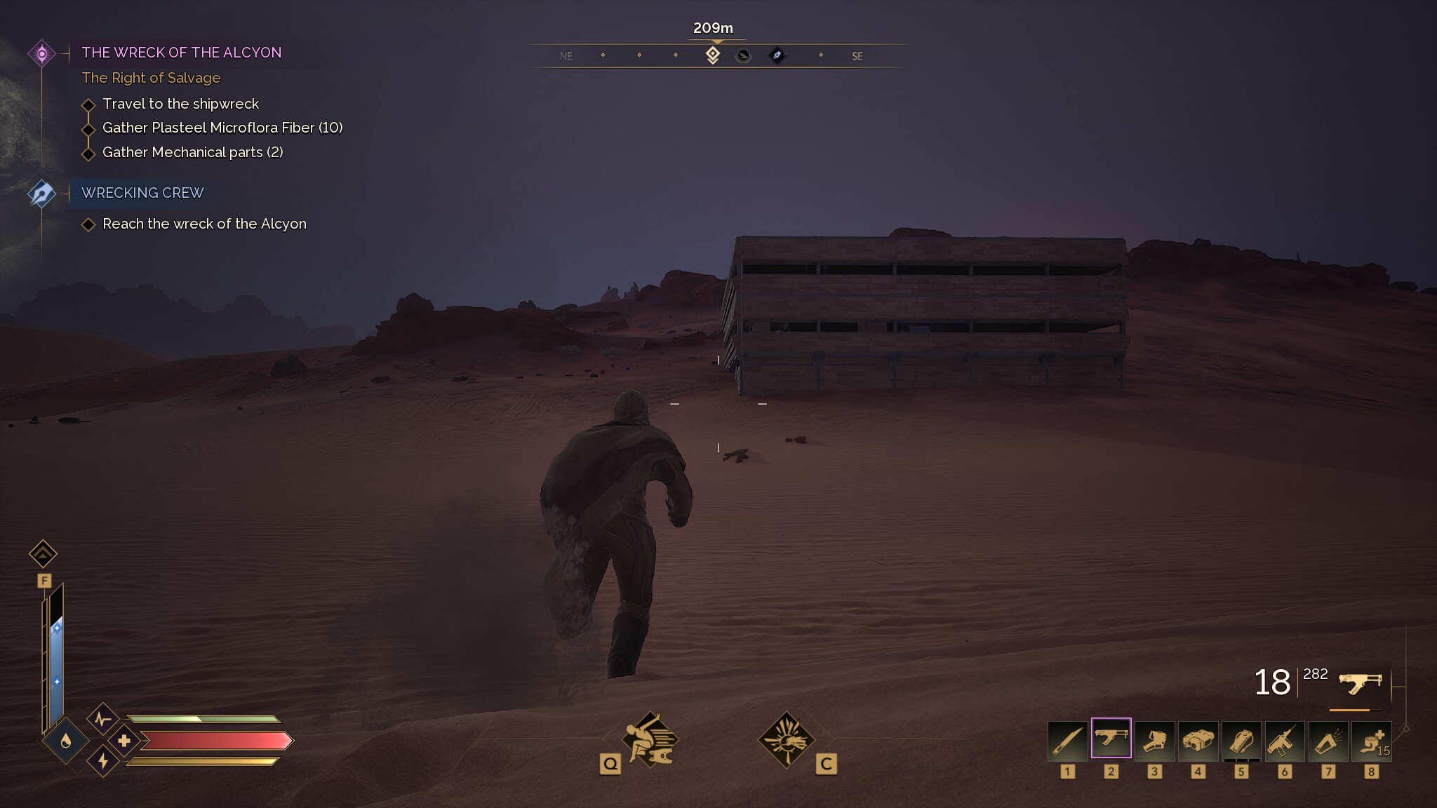 Dune: Awakening building