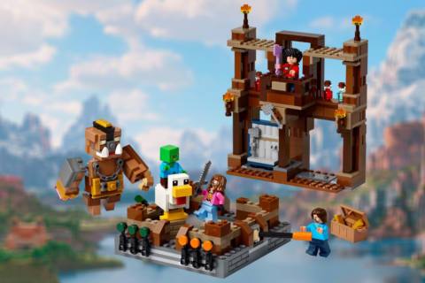 Lego’s new Minecraft sets include the viral Chicken Jockey scene