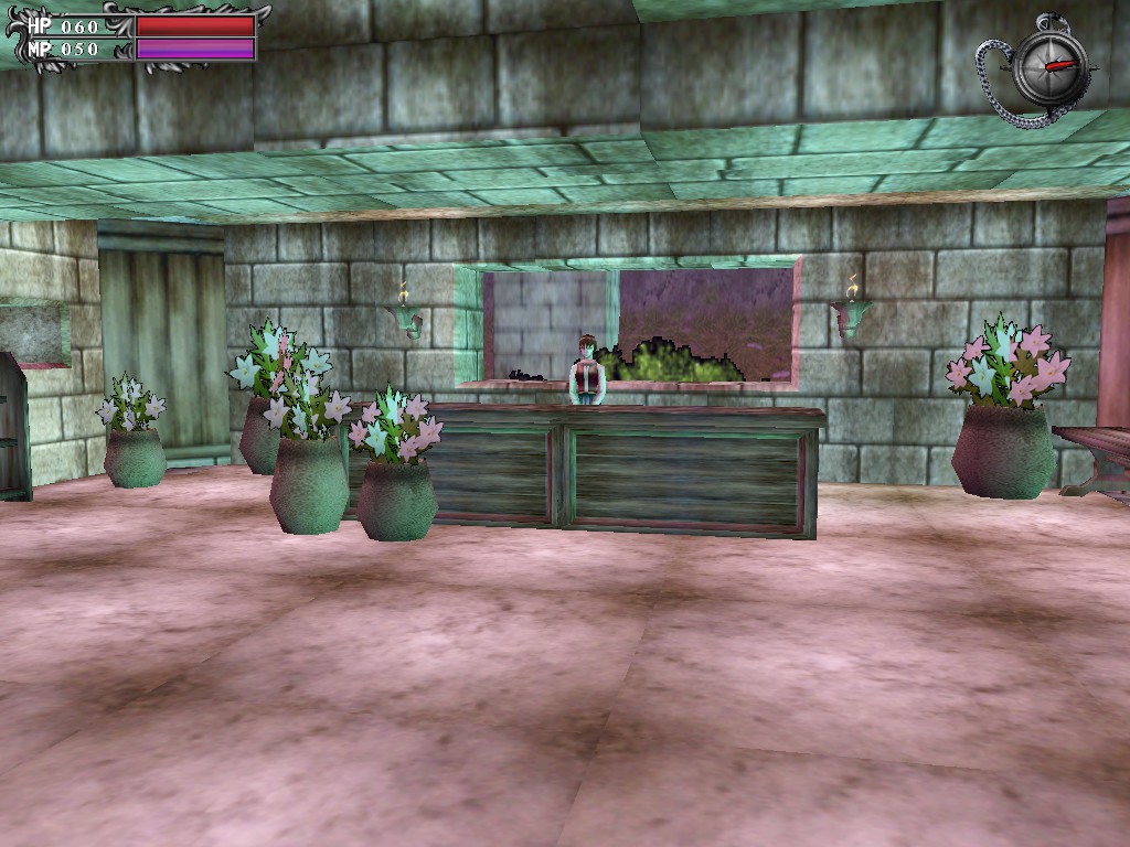 Lunacid: Tears of the Moon screenshot showing in game flower shop