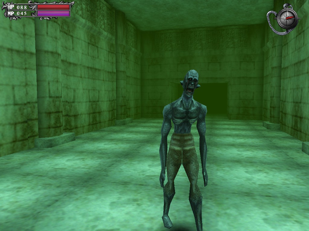 Lunacid: Tears of the Moon screenshot showing zombie approaching camera