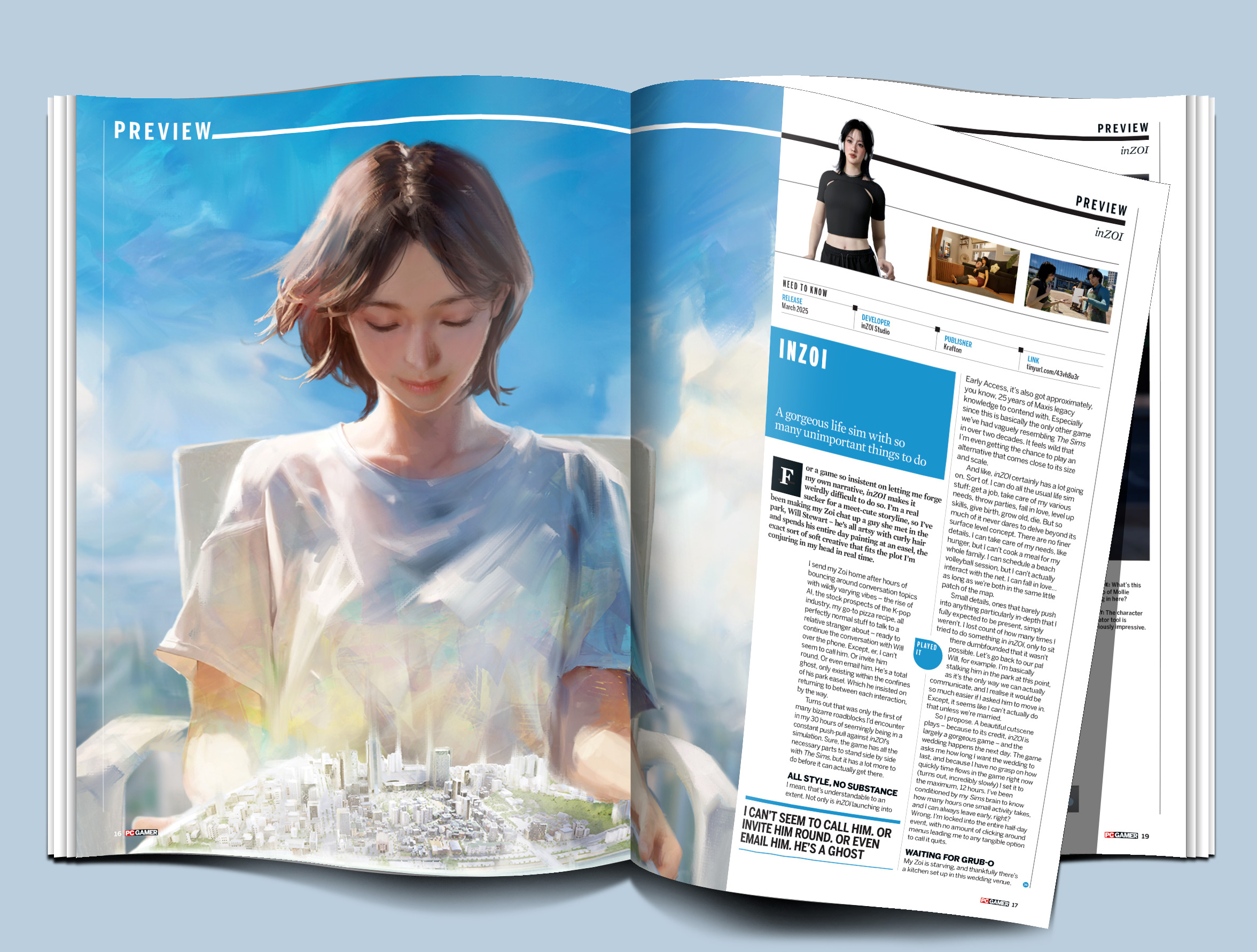 PC Gamer magazine issue 409 Vampire The Masquerade Bloodlines 2